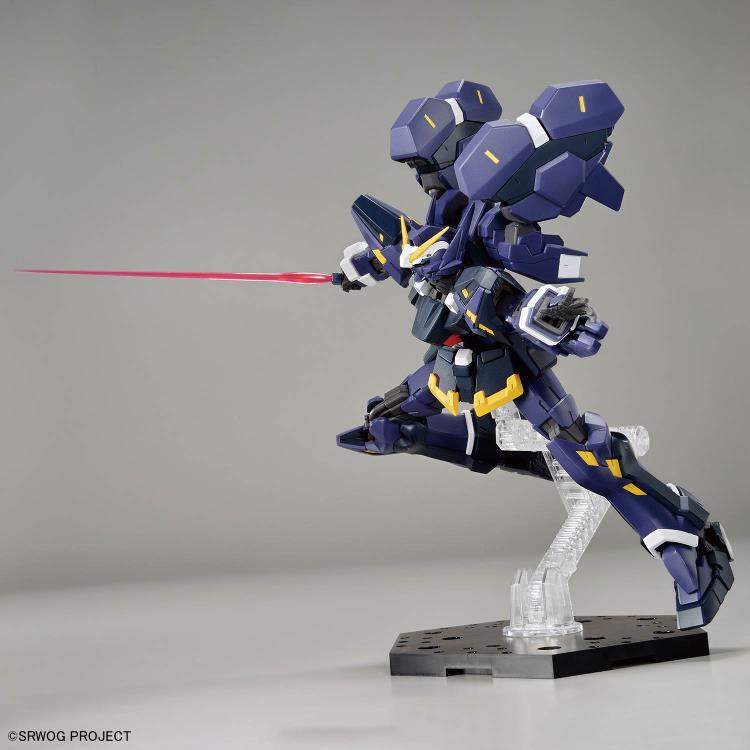 Bandai Super Robot Wars HG Huckebein Mk III Model Kit - 1/144 Scale Action Figure for Collectors & Hobbyists - Perfect for Display, Custom Painting & Anime Fans