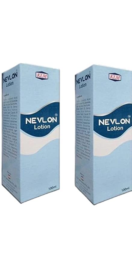 Nevlon Lotion (Pack of 2 x 100ml) 200ml - Moisturizing Body Lotion for Dry Skin - Perfect for Daily Hydration & Skincare Routine