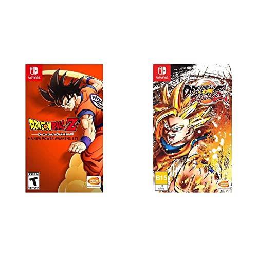 Dragon Ball Z: Kakarot + A New Power Awakens Set for Nintendo Switch | DRAGON BALL FighterZ Game | Action RPG & Fighting Video Game | Perfect for Anime Fans & Gaming Enthusiasts