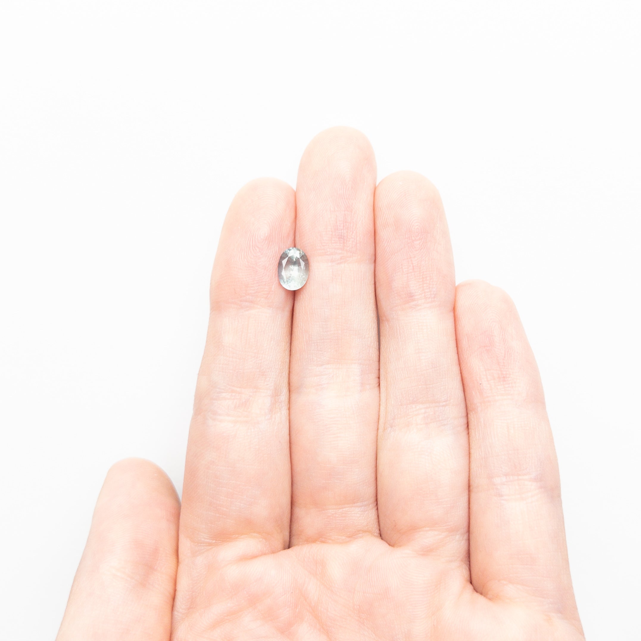 1.14ct Oval Brilliant Blue Sapphire Gemstone (6.95x5.08x3.79mm) - Natural Loose Stone for Jewelry Making, Engagement Rings & Fine Jewelry Design