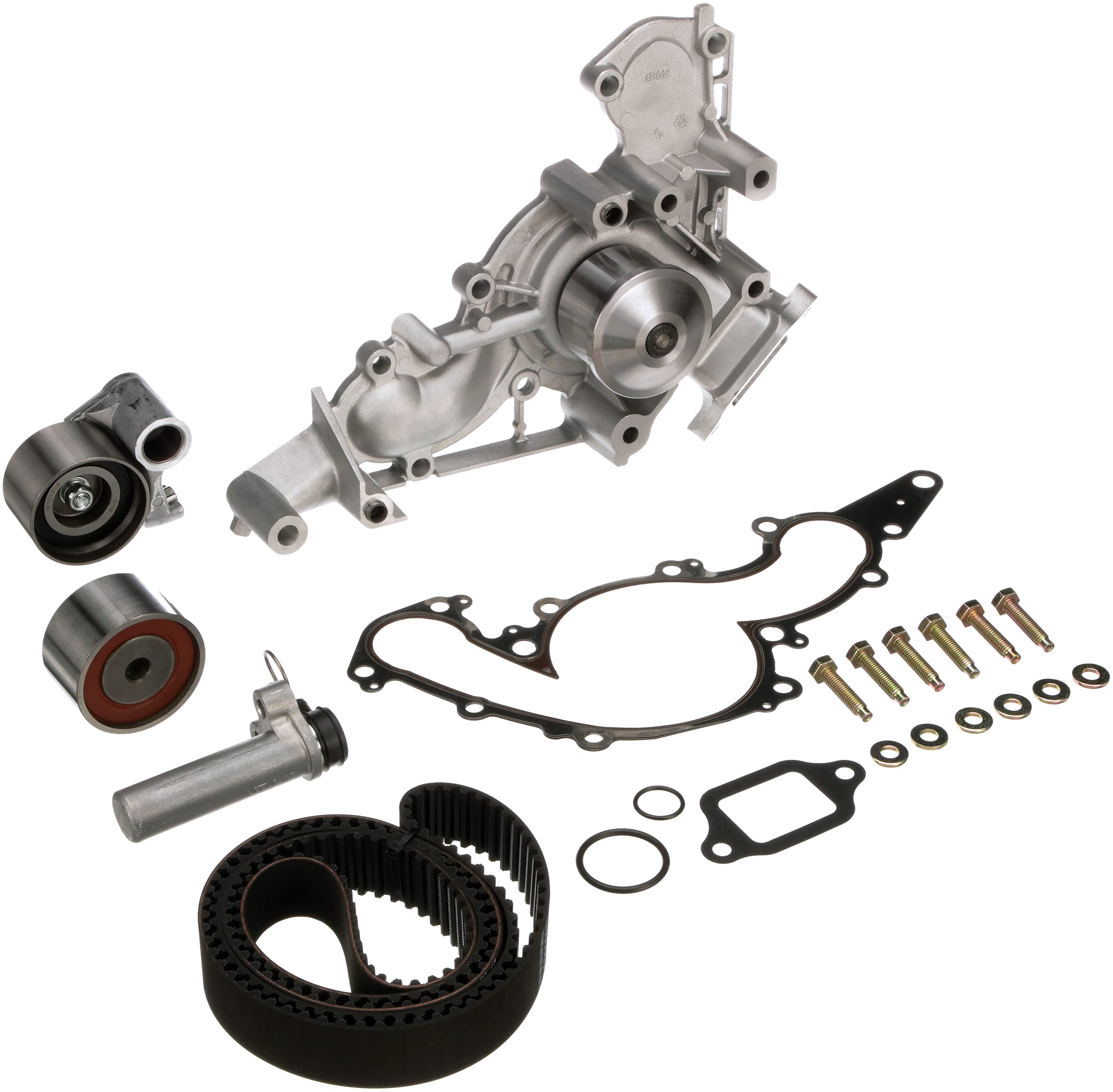 Gates TCKWP190 PowerGrip Premium Timing Belt Kit with Water Pump - Replacement for Car & Truck Engines - Durable Performance for Smooth Driving & Engine Protection