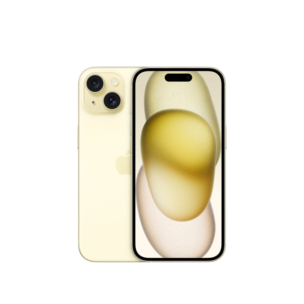 iPhone 15 256GB Yellow - Latest Apple Smartphone with Face ID, Super Retina XDR Display | Perfect for Business, Travel & Everyday Use