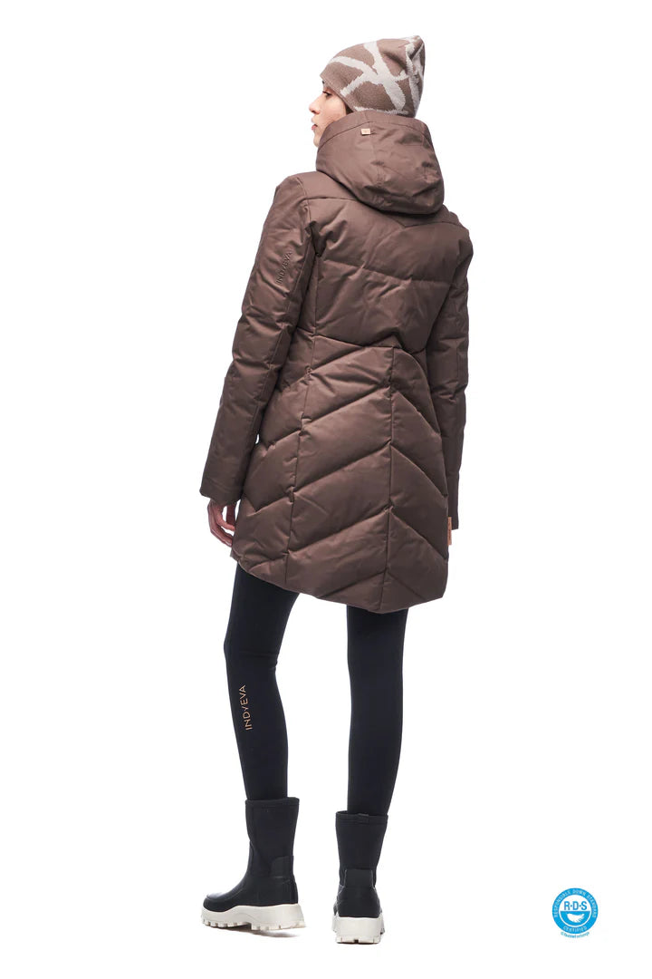AYABA III Women's Winter Coat - Stylish & Warm Outerwear for Cold Weather | INDJ0011 | Perfect for Work, Travel & Everyday Wear