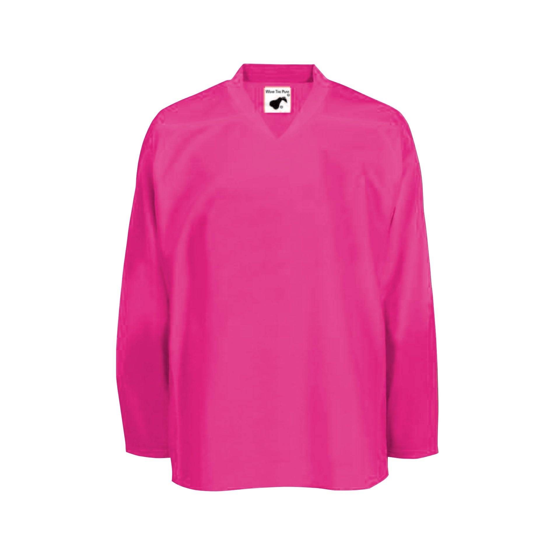 Pearsox Air Mesh Hockey Jersey - Breathable & Lightweight Pink Hockey Shirt for Men & Women - Perfect for Ice Hockey, Street Hockey & Sports Fan Apparel