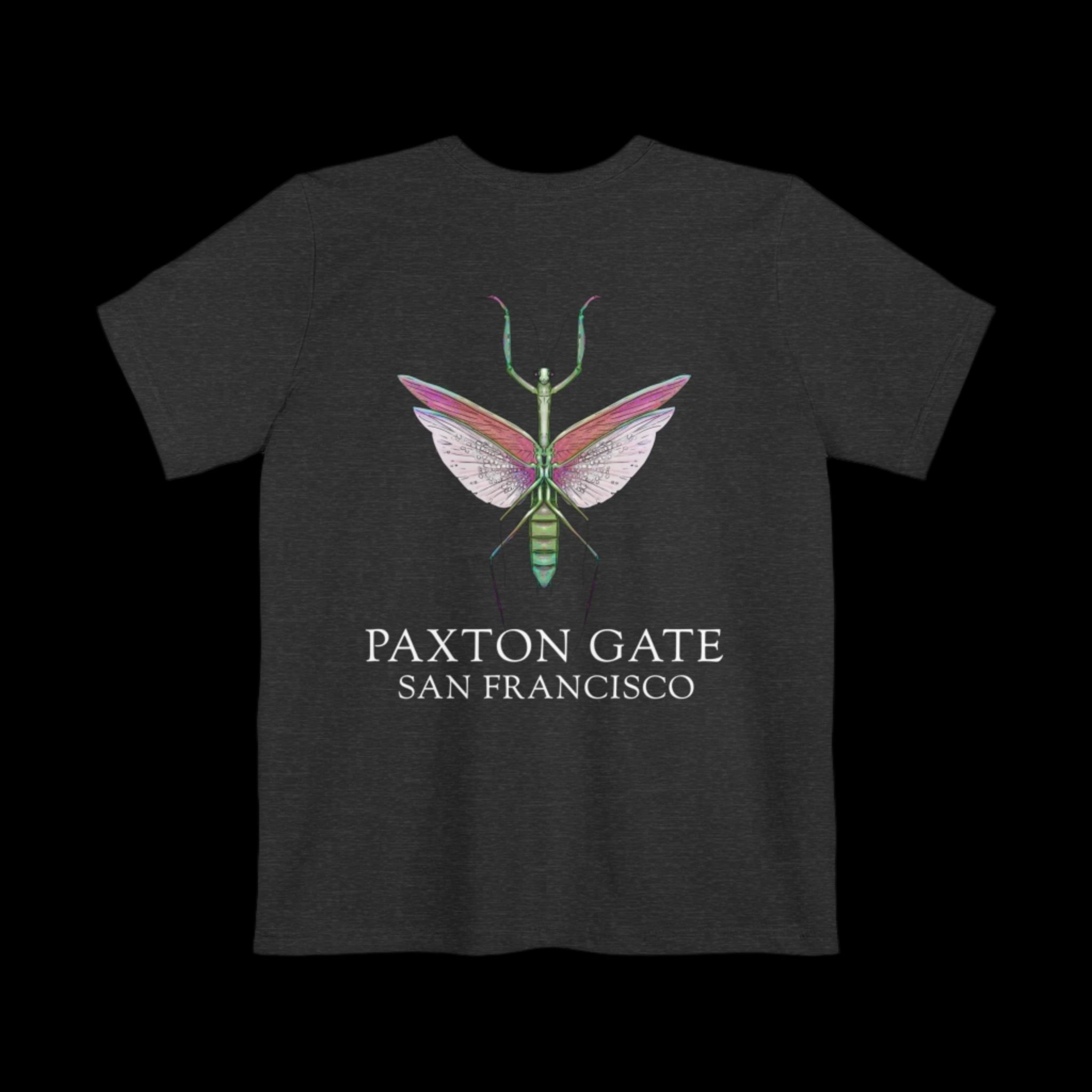 Unisex Mantis Pocket T-Shirt by Kris Struble - Stylish Graphic Tee for Men & Women | Perfect for Casual Wear, Street Fashion & Everyday Outfits