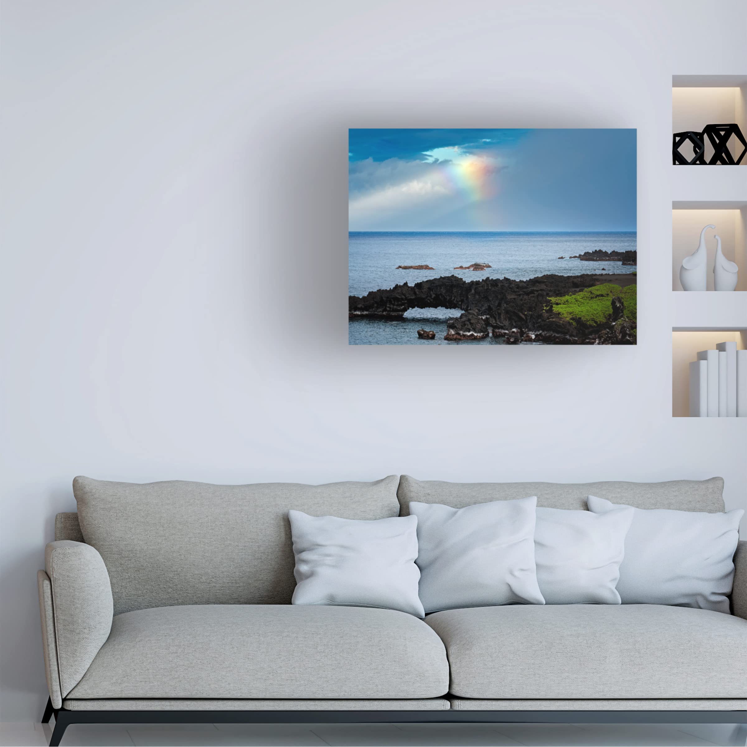 Dennis Frates 'Rainbows' Canvas Art Print - Vibrant Wall Decor for Living Room, Bedroom & Office | Trademark Fine Art Collection