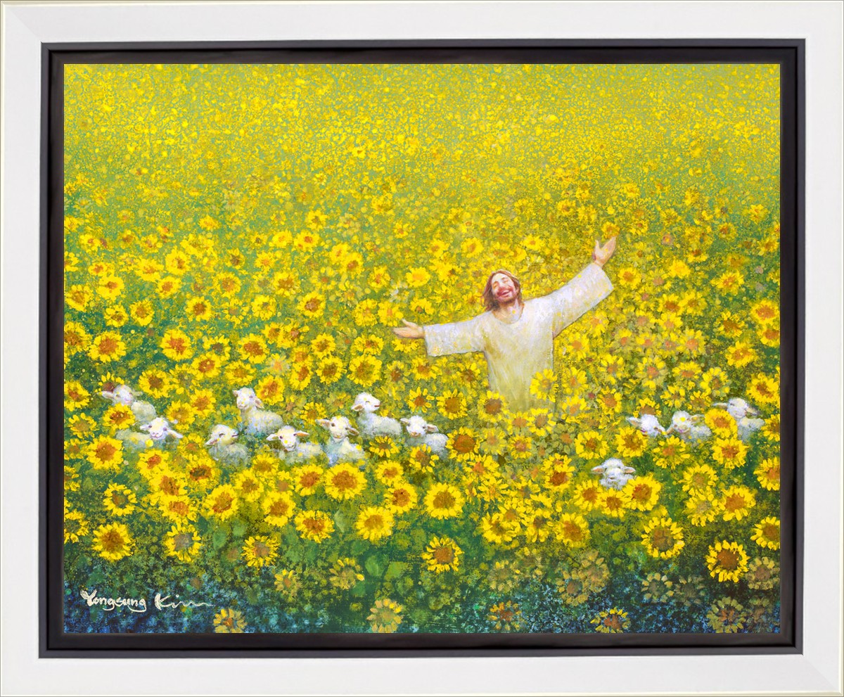 Be Glad and Rejoice Gallery Wrap Canvas - Inspirational Christian Wall Art for Home Decor, Church & Office - Perfect for Living Room, Bedroom & Gift Giving
