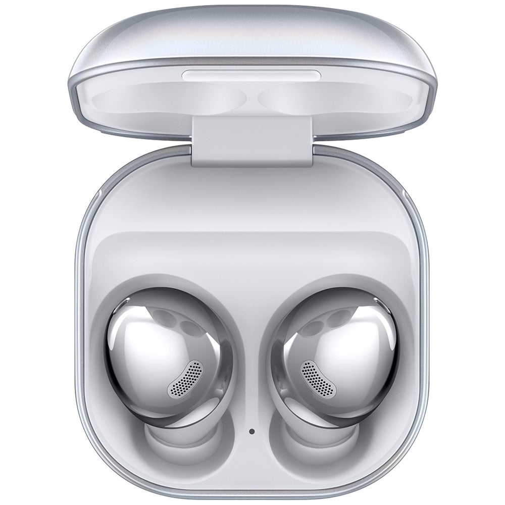 SAMSUNG Galaxy Buds Pro SM-R190 Wireless Bluetooth Earbuds with Active Noise Cancelling (ANC) for iOS & Android - Renewed Like New in Phantom Silver | Perfect for Workouts, Commuting & Travel
