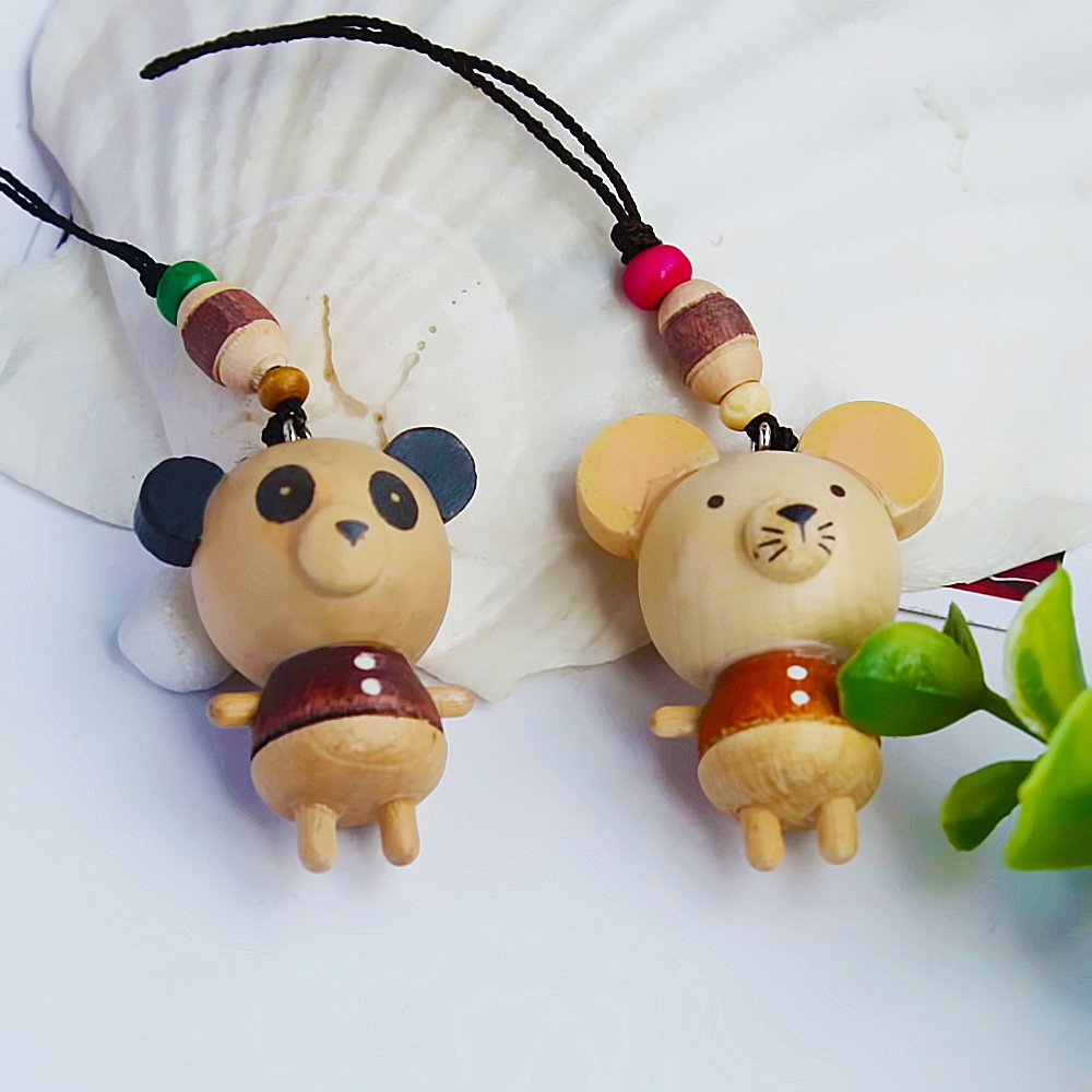 Animal Paradise-6 Cute Animal Phone Charm Strap - Camera & Handbag Accessory for iPhone, Samsung, DSLR - Perfect for Keychains, Gifts & Fashion Decor