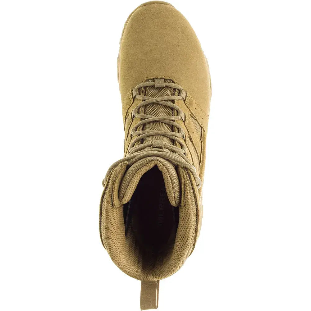 Moab 2 Defense Men's Tactical Work Boots - Coyote Brown Military & Hiking Boots for Outdoor, Construction & Tactical Use