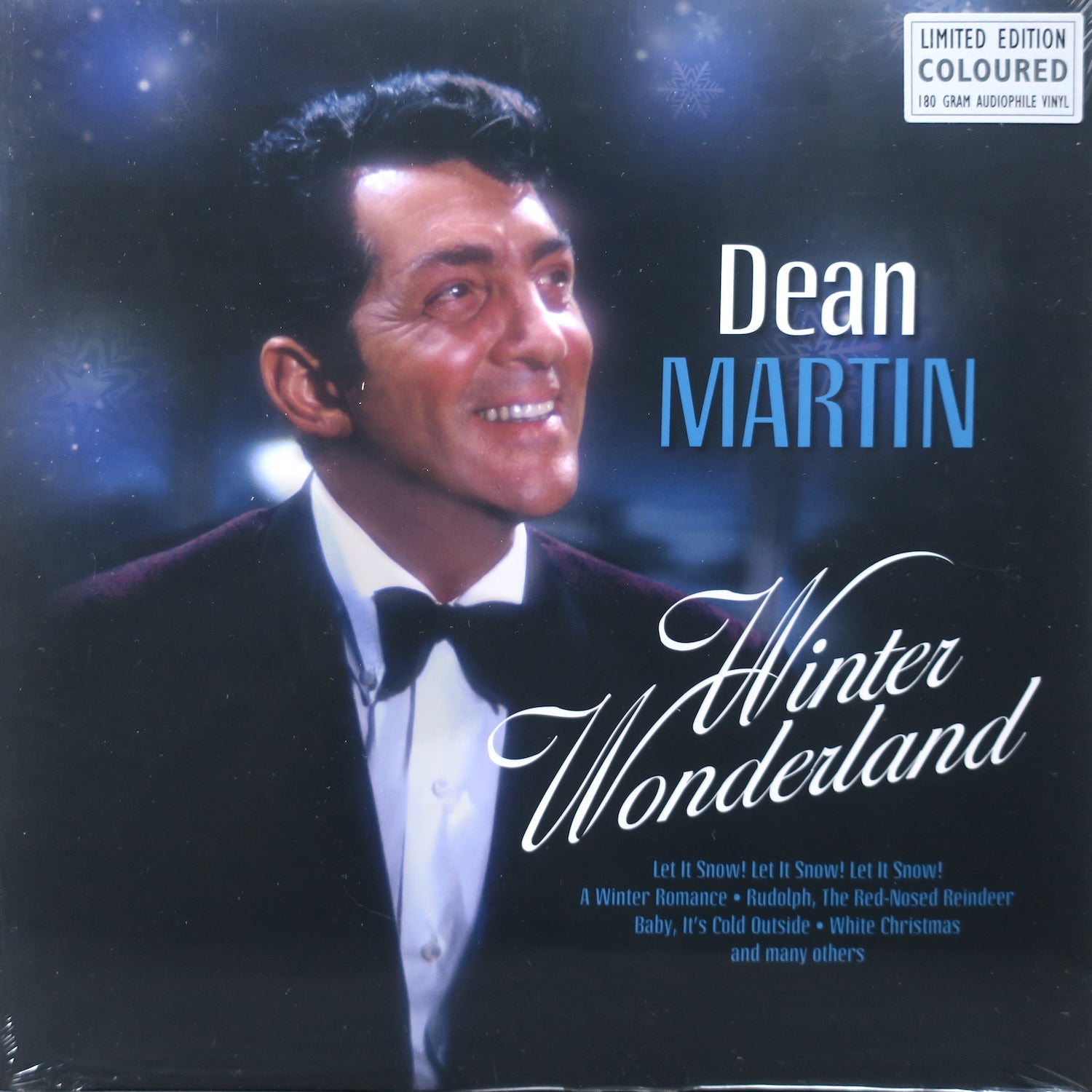 Dean Martin 'Winter Wonderland' Limited Edition Color Vinyl LP - Perfect for Holiday Music Lovers & Christmas Gift Giving