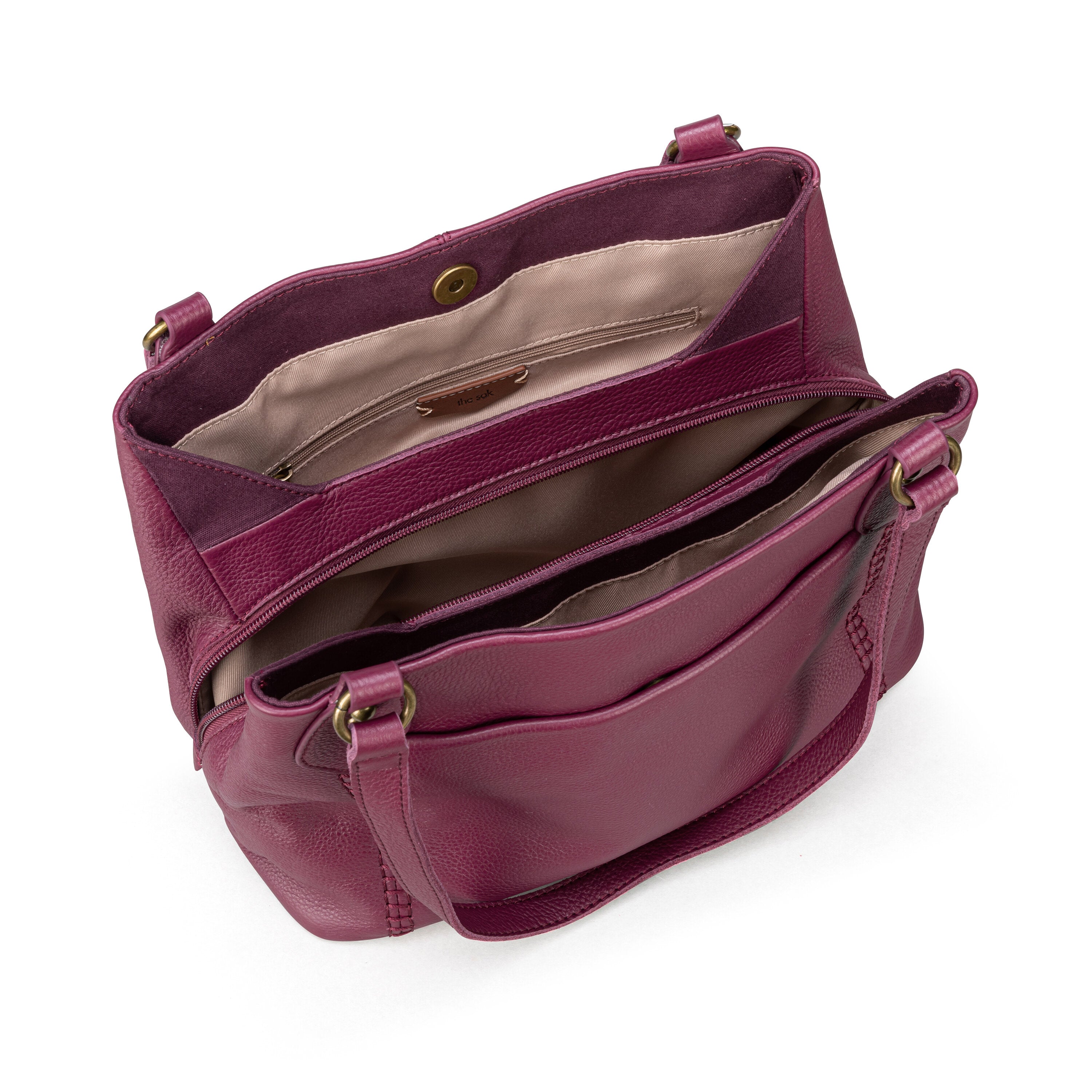 Melrose Genuine Leather Satchel Bag for Women - Stylish Crossbody Purse for Work, Travel & Everyday Use