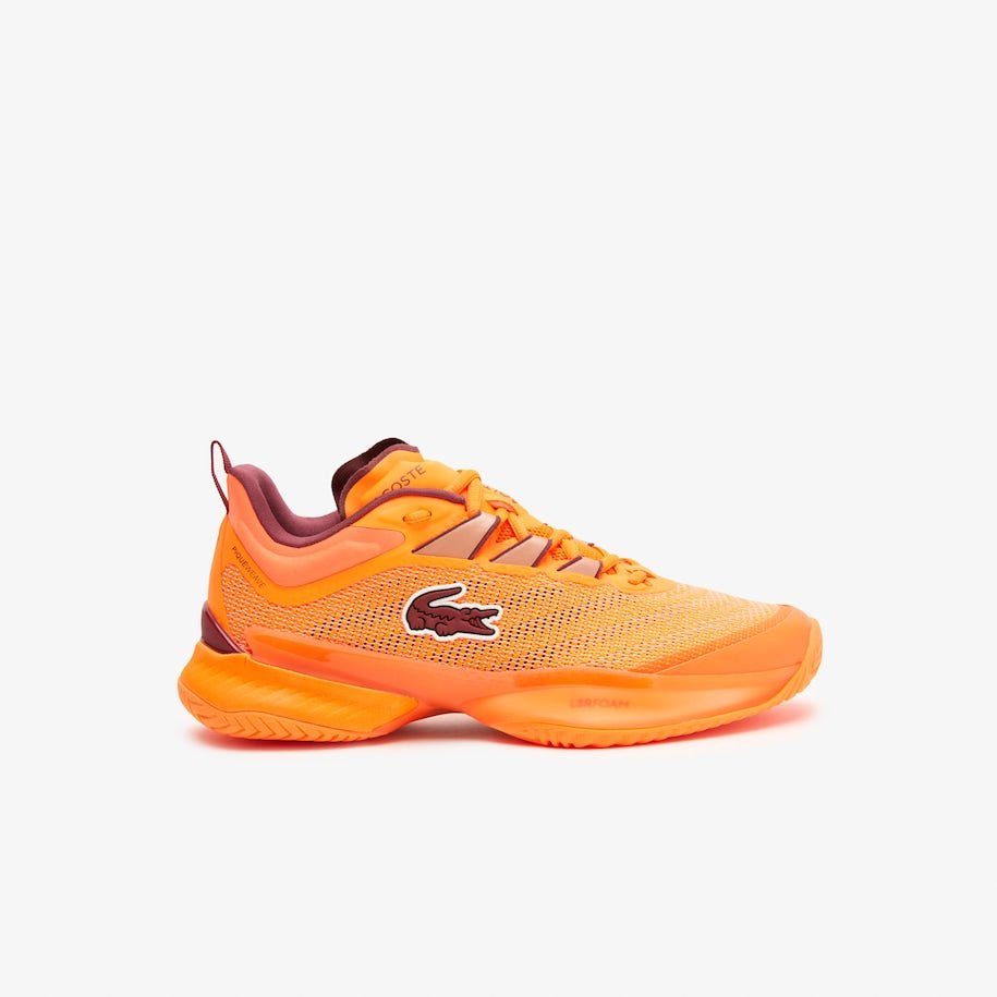 Lacoste AG LT23 Ultra Women's Tennis Shoes - Lightweight Comfort Orange Sneakers for Casual Wear & Court Performance | Perfect for Tennis, Gym & Everyday Fashion