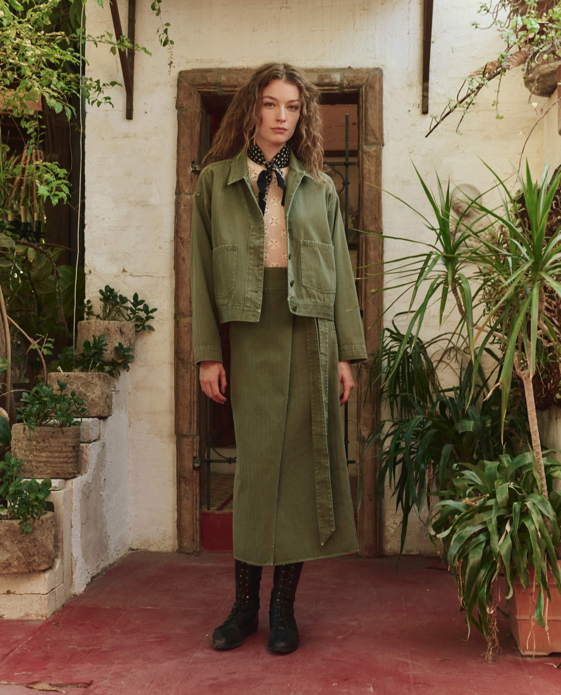 Classic Army Rancher Jacket - Vintage Style Men's Outerwear for Outdoor Adventures & Casual Wear