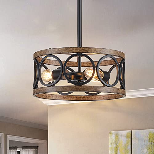 Black Pendant 3-Light