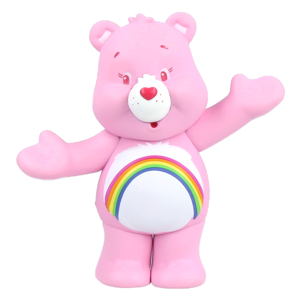 Cheer Bear Figurine - Cute Collectible UDF Plush Toy for Kids & Adults | Perfect for Home Decor, Gift Giving, and The Smurfs Fans Collection