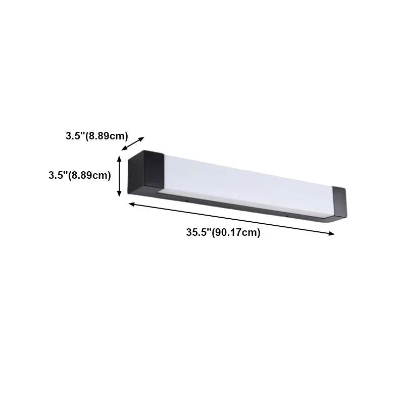 Waterproof Outdoor LED Wall Lights - Black, Durable & Energy Efficient for Patio, Garden, and Garage Lighting