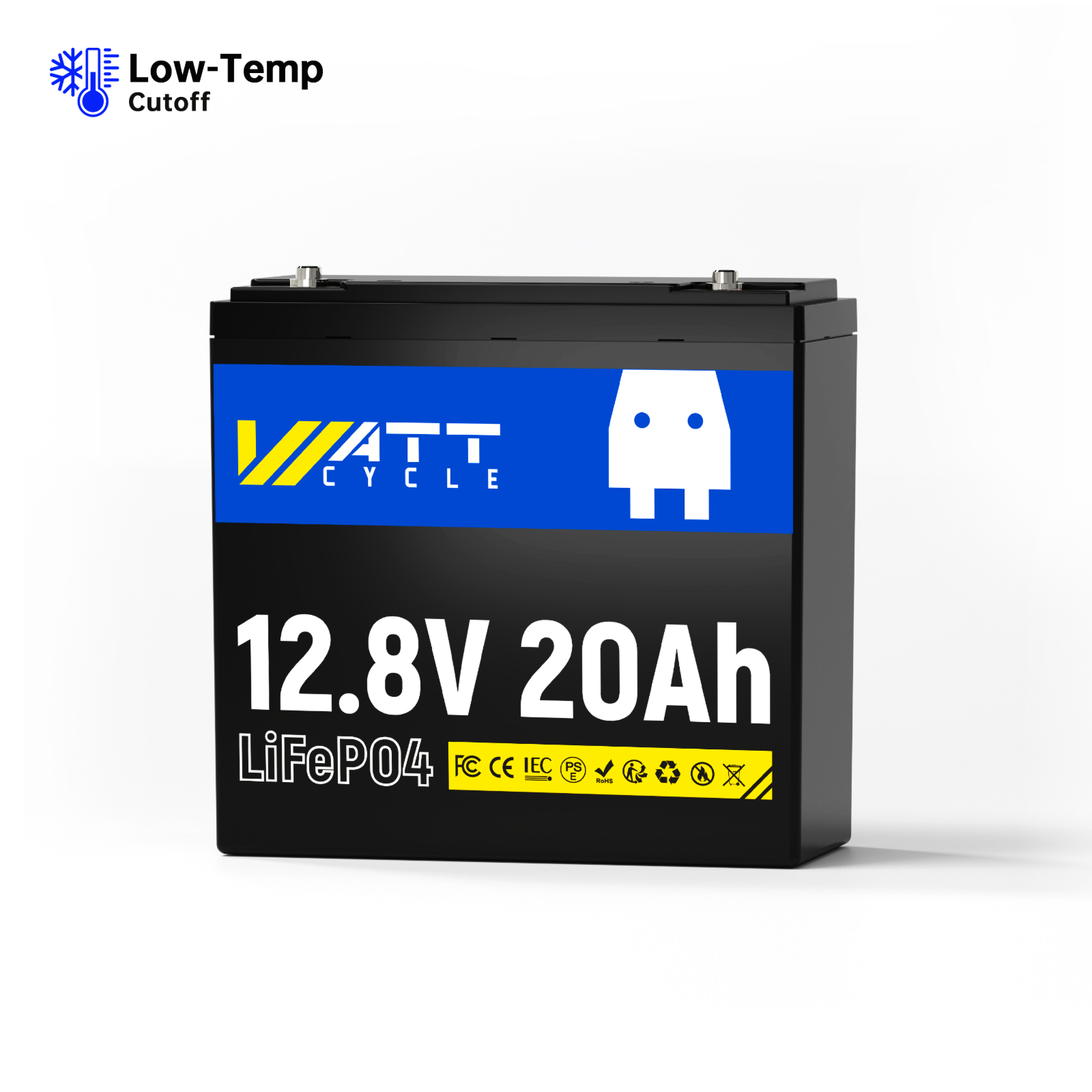 Like New 12V 20Ah LiFePO4 Battery - Rechargeable Lithium Iron Phosphate Deep Cycle Battery for Solar Power, RV, Marine, Golf Cart & Off-Grid Applications