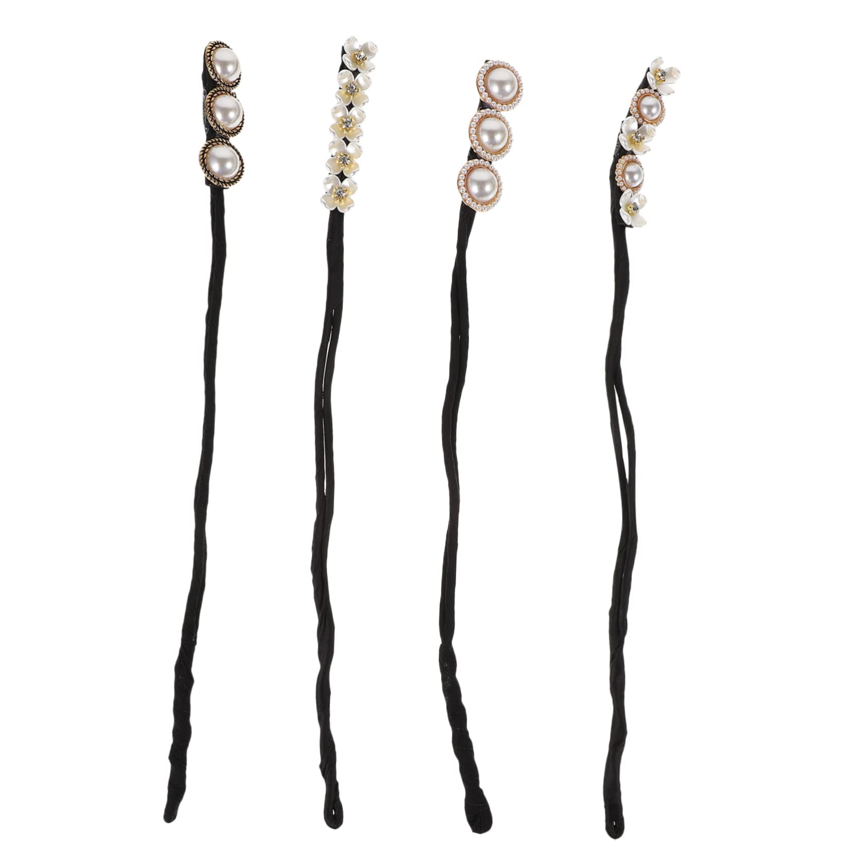 BIUDECO Hair Bun Maker Set - 3 Pack Fashion Hair Donut Bun Maker & Holder for Women, Girls - Perfect for Parties, Weddings, Work & Everyday Hairstyles