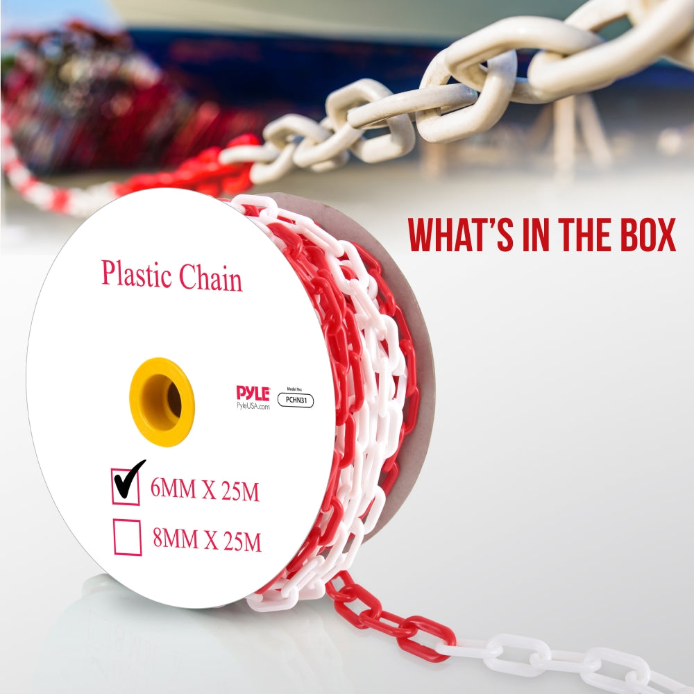 Premium Safety Barrier Chain - Heavy Duty Crowd Control & Event Safety - Ideal for Concerts, Festivals, and Public Spaces