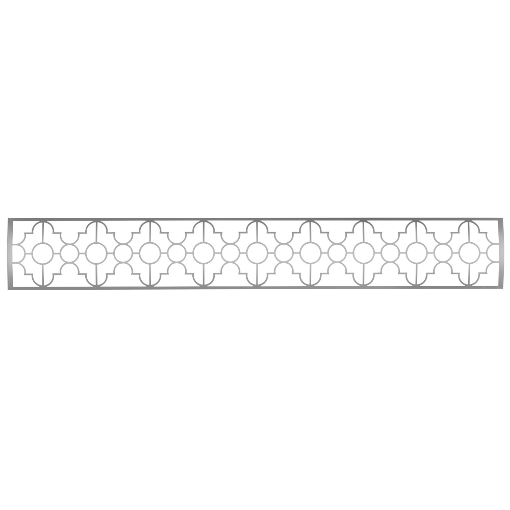 Infratech Motif Mediterranean Decorative Fascia Kit - Elegant Outdoor Lighting Fixture for Patio, Garden & Pool Area Decor