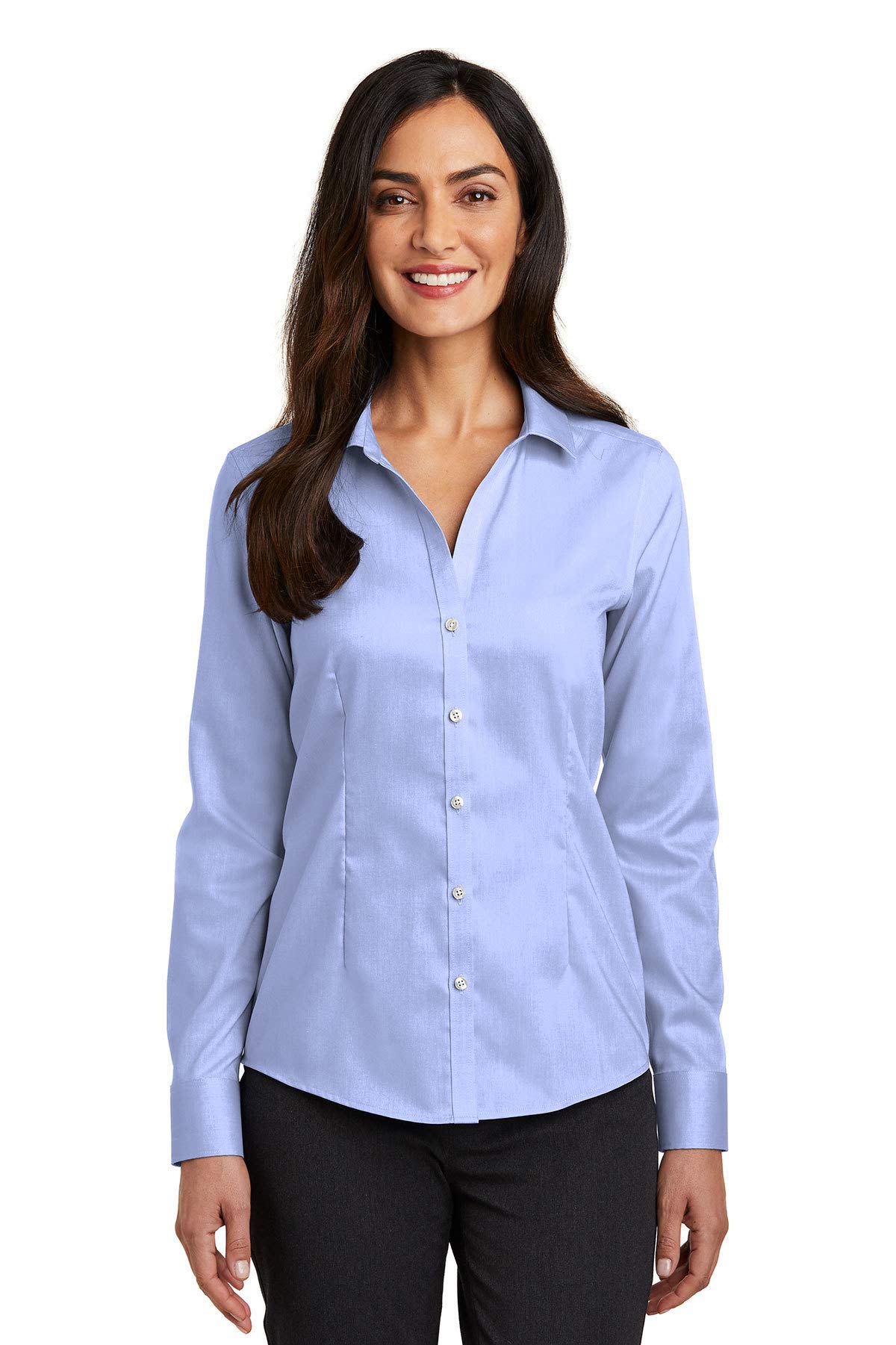 Red House Women's Pinpoint Oxford Non-Iron Shirt - Premium Wrinkle-Free Dress Shirt for Office, Business & Formal Occasions