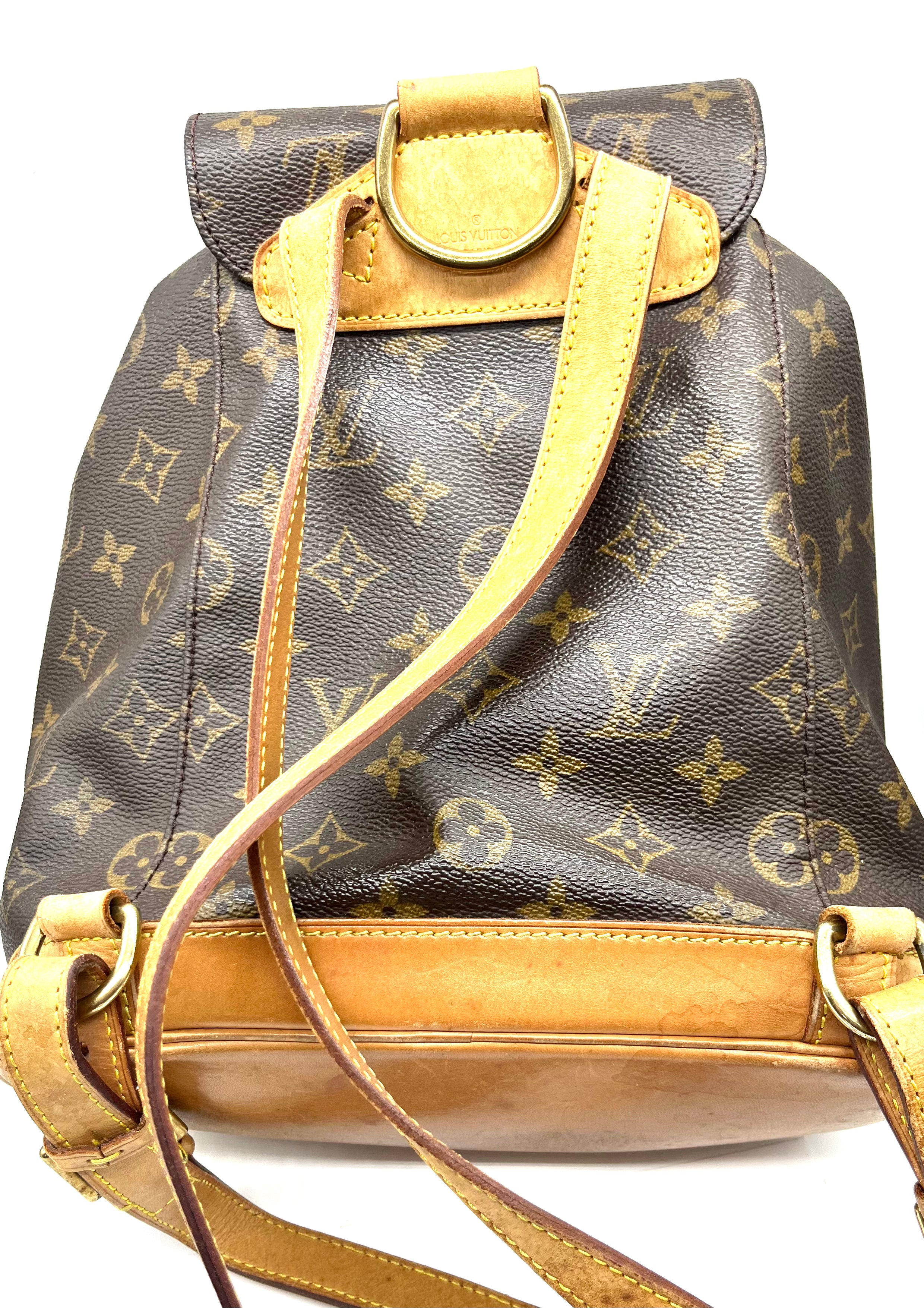 Louis Vuitton Montsouris PM Backpack - Authentic Luxury Backpack for Women & Men, Perfect for Travel, Work & Everyday Use
