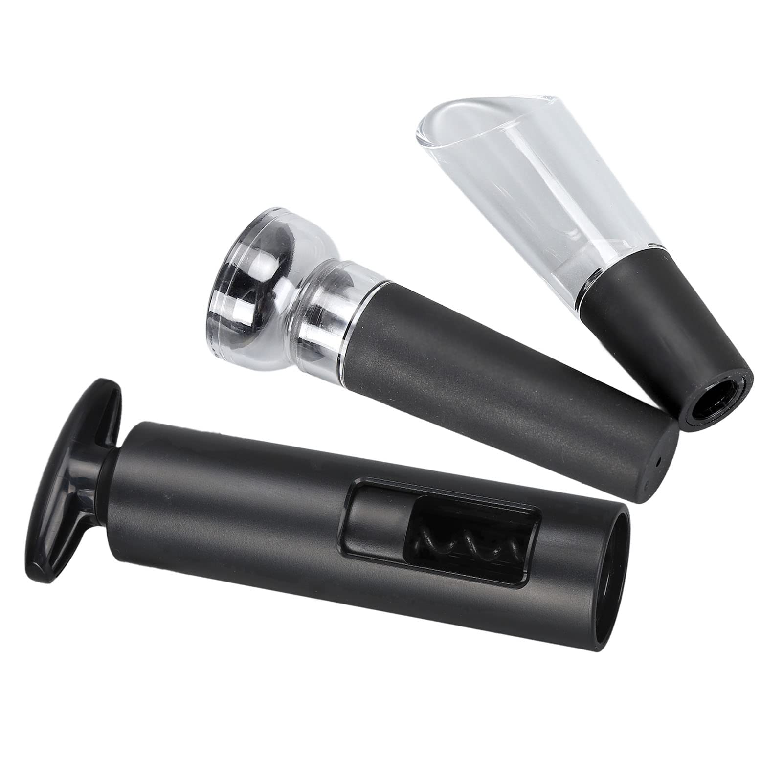 Premium Wine Opener Set - Reusable Corkscrew Kit with Foil Cutter & Bottle Stopper for Kitchen, Home, Parties | Perfect Gift for Wine Lovers & Hosts | Ideal for Dinner Parties, Weddings & Holiday Gatherings