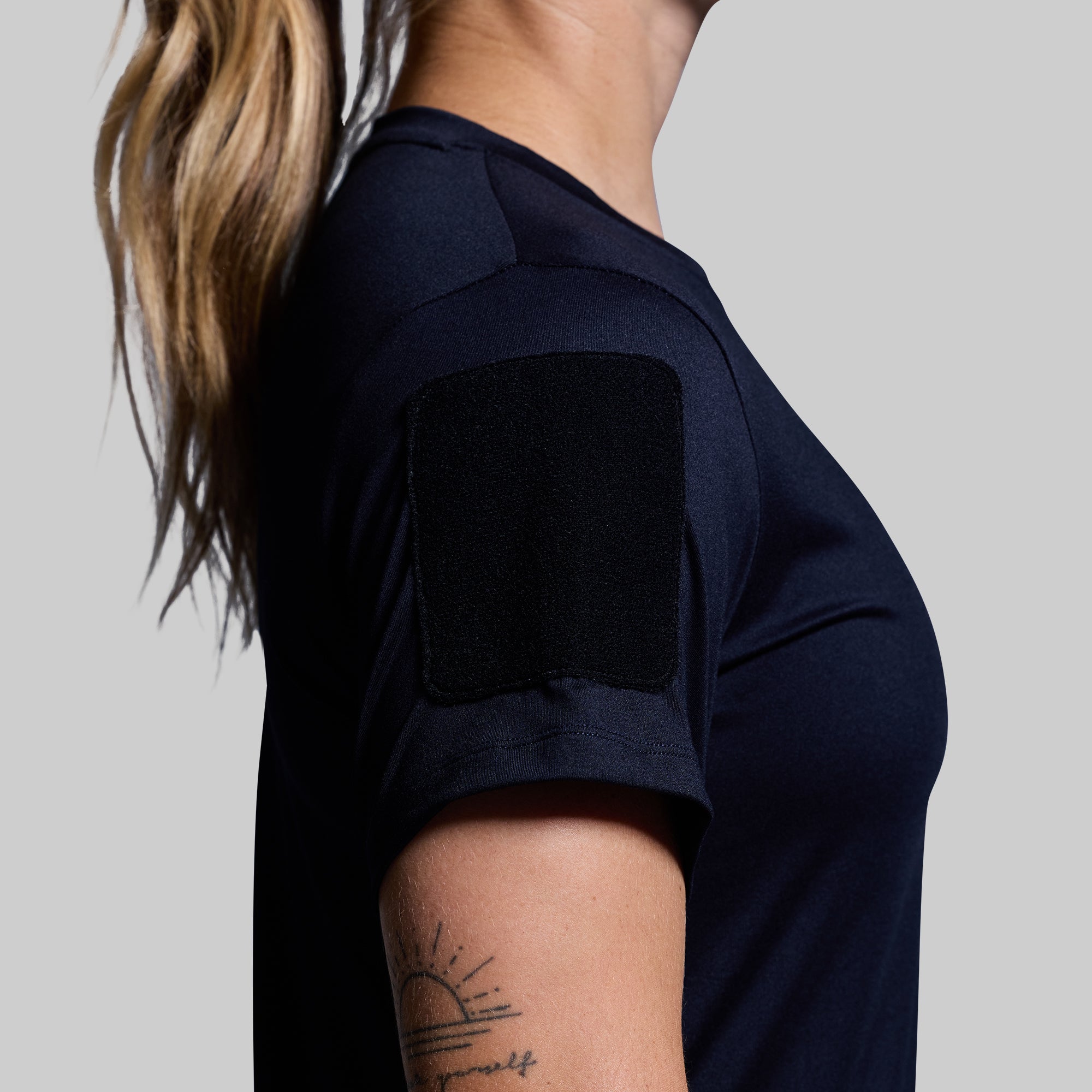 Women's Police Blue Range Shirt - Comfortable & Stylish Long Sleeve Button Down for Work, Outdoor Activities & Casual Wear