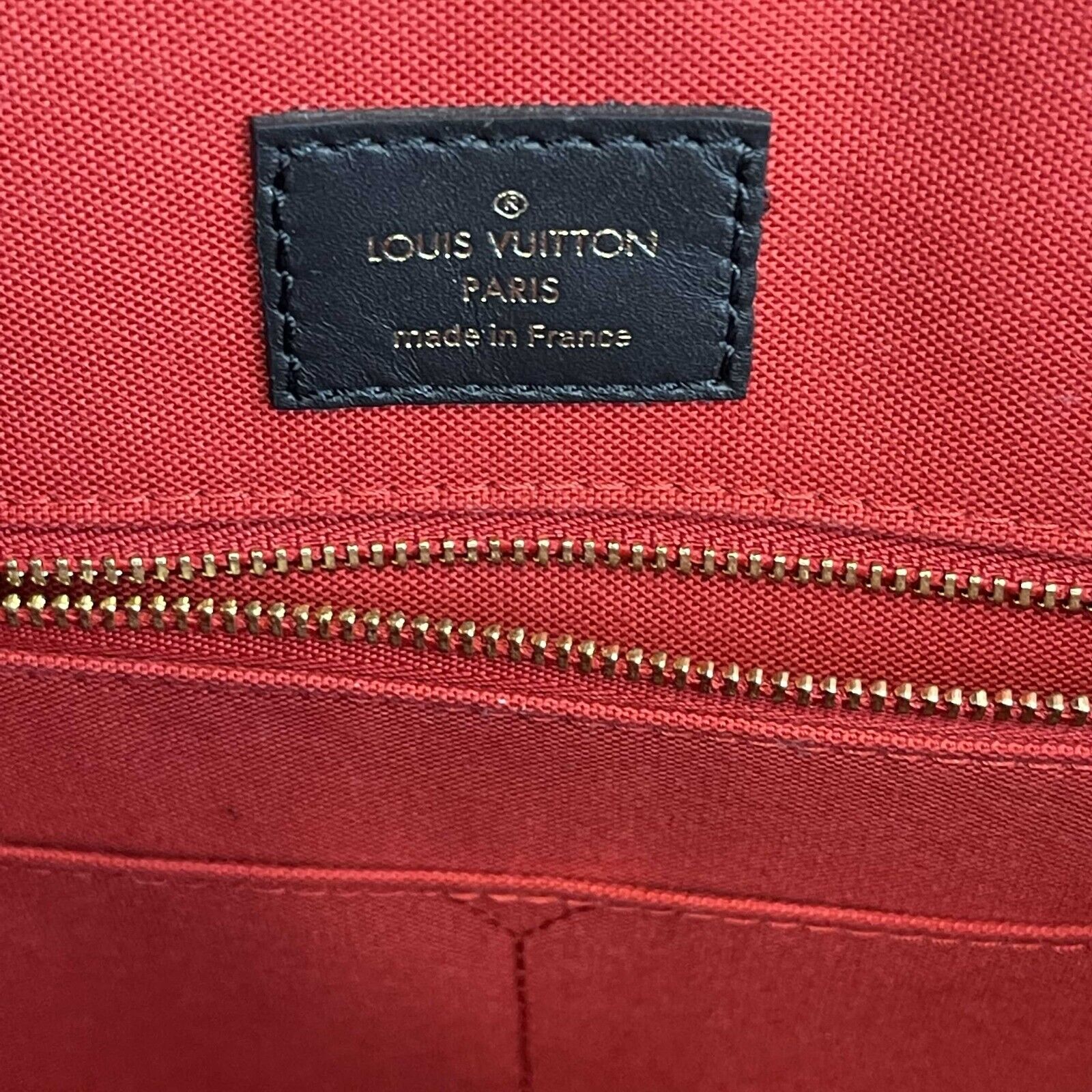 Louis Vuitton OnTheGo GM Monogram Reverse Brown Tote Bag with Adjustable Shoulder Strap - Luxury Designer Handbag for Women, Perfect for Work, Travel & Everyday Use