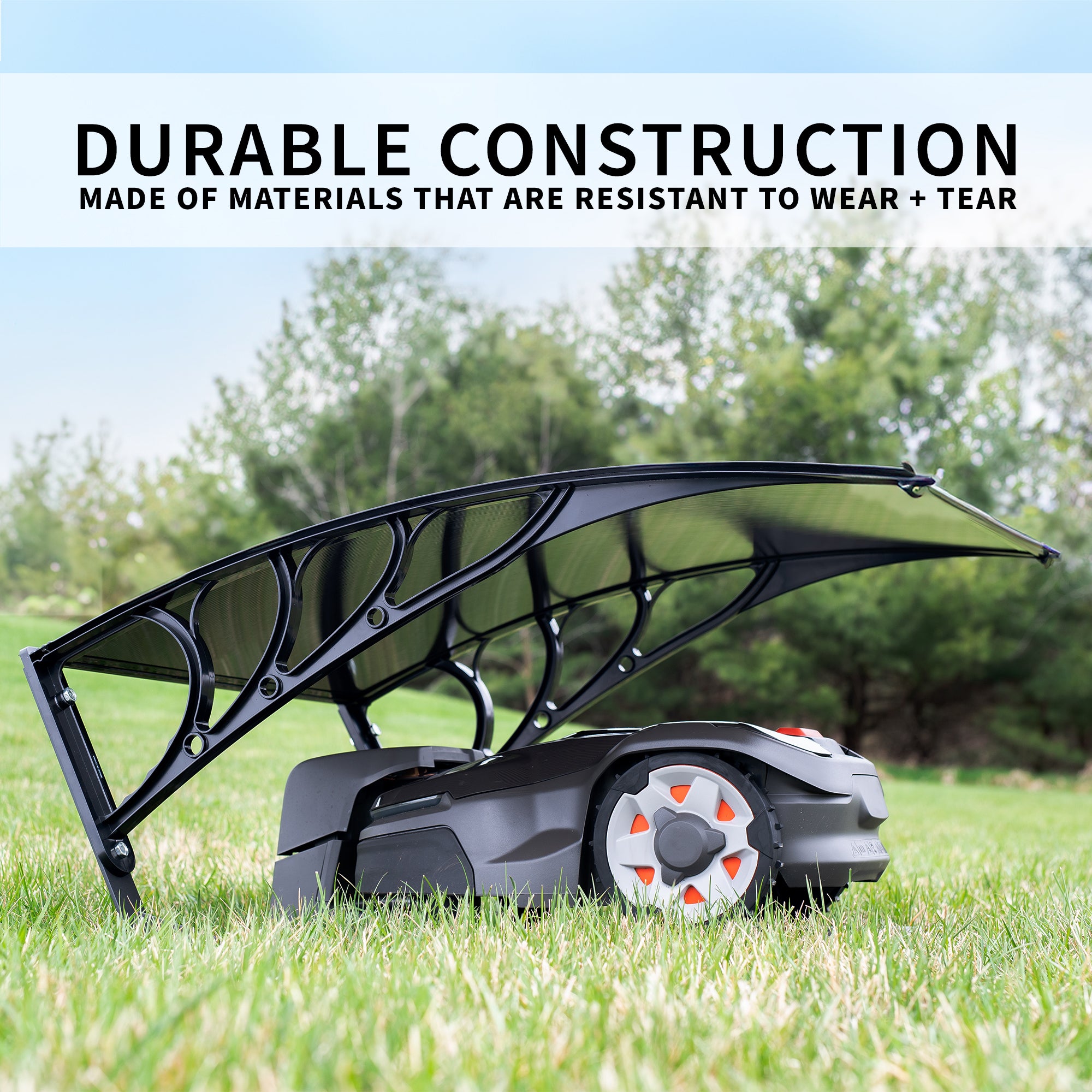 VIVO Robotic Lawn Mower - Automatic Smart Grass Cutter for Large Yards | Perfect for Pet Owners & Busy Homeowners | Outdoor Garden Maintenance Solution