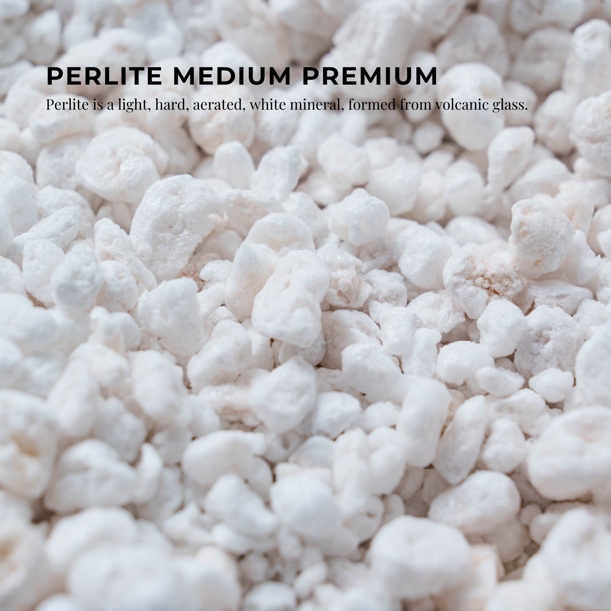 Premium 100L Expanded Perlite Soil Amendment - Ideal for Hydroponics, Container Gardening & Plant Growth Medium - Enhance Aeration & Drainage for Healthier Plants