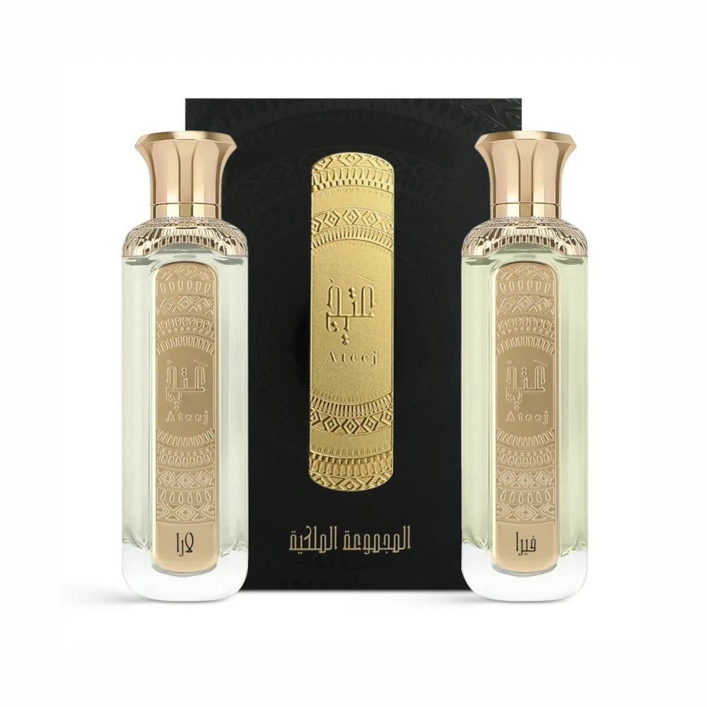Royal Collection Light Fragrance Perfume Set - 2 Pack (200ml Each) | Long-Lasting Floral Scent for Women | Perfect for Daily Wear, Office & Special Occasions