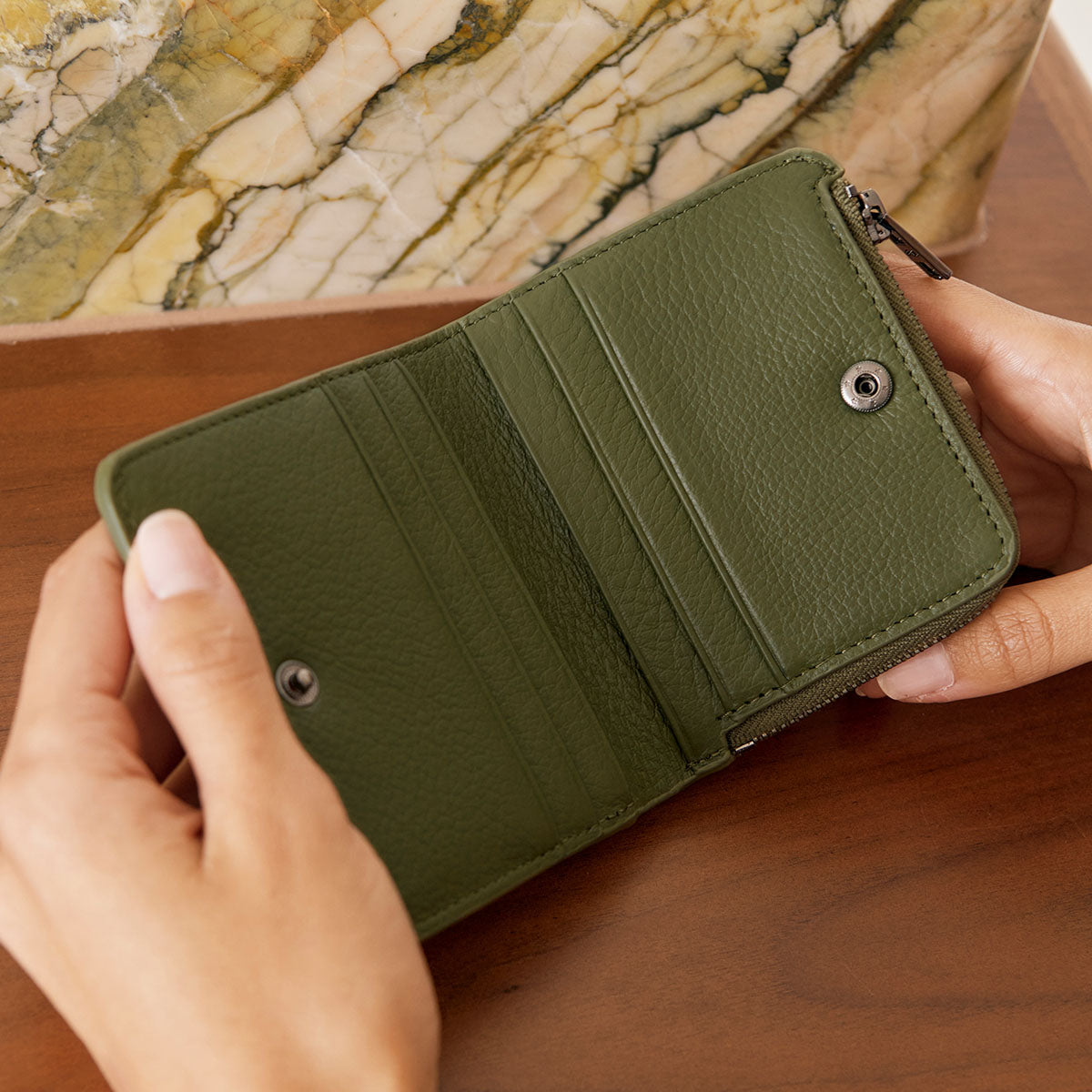 Sense Of Wonder Wallet for Women & Men - Khaki Crossbody Bag with RFID Blocking - Stylish & Secure Travel & Everyday Use