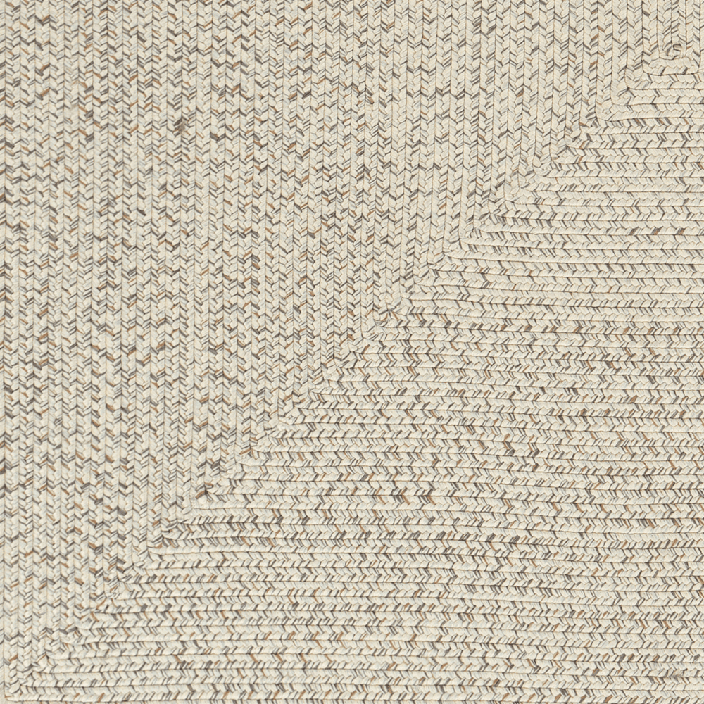 Premium Machine-Woven Outdoor Rug for Patio & Deck - Chesapeake Bay Design in Cream | Water-Resistant & Durable for Outdoor Use - Perfect for Backyard, Poolside & Garden Decor
