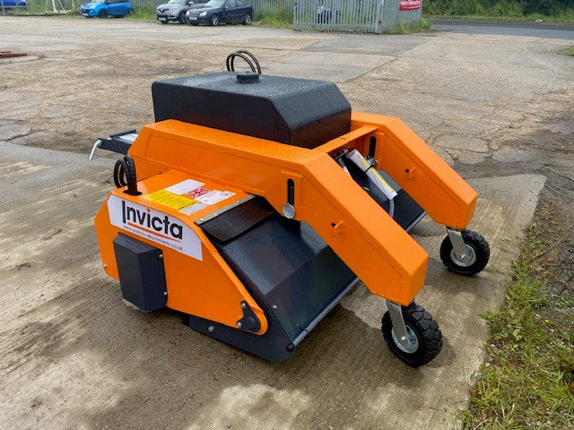 Best Hydraulic Forklift Sweeper for Warehouse Cleaning - Heavy-Duty Industrial Floor Sweeper for Efficient Debris Removal