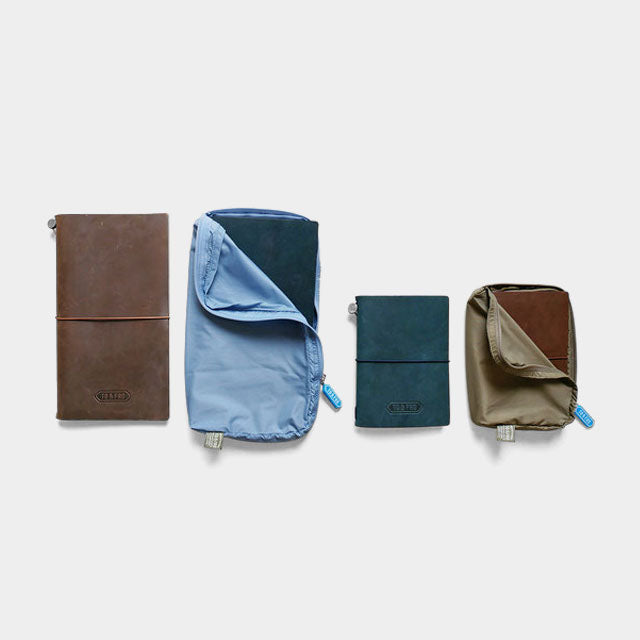 TRAVELER'S COMPANY Traveler's Factory x TO&FRO Passport Size Olive Organizer for TRAVELER’S Notebook - Perfect for Travel Journaling, Note Taking & Daily Planning