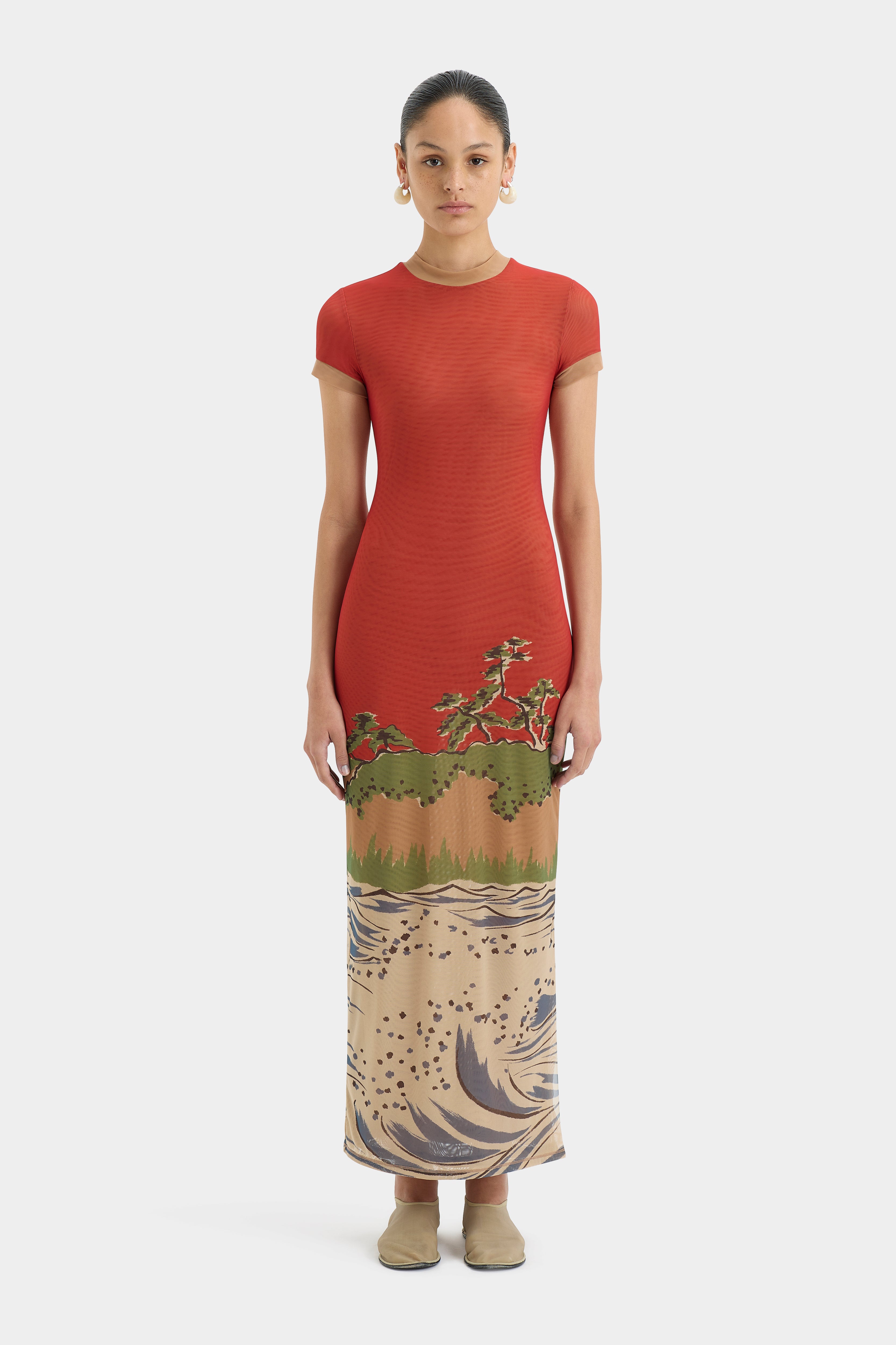 Redwood Tee Dress for Women - Soft Cotton Casual T-Shirt Dress with Short Sleeves | Perfect for Summer, Beach, and Everyday Wear