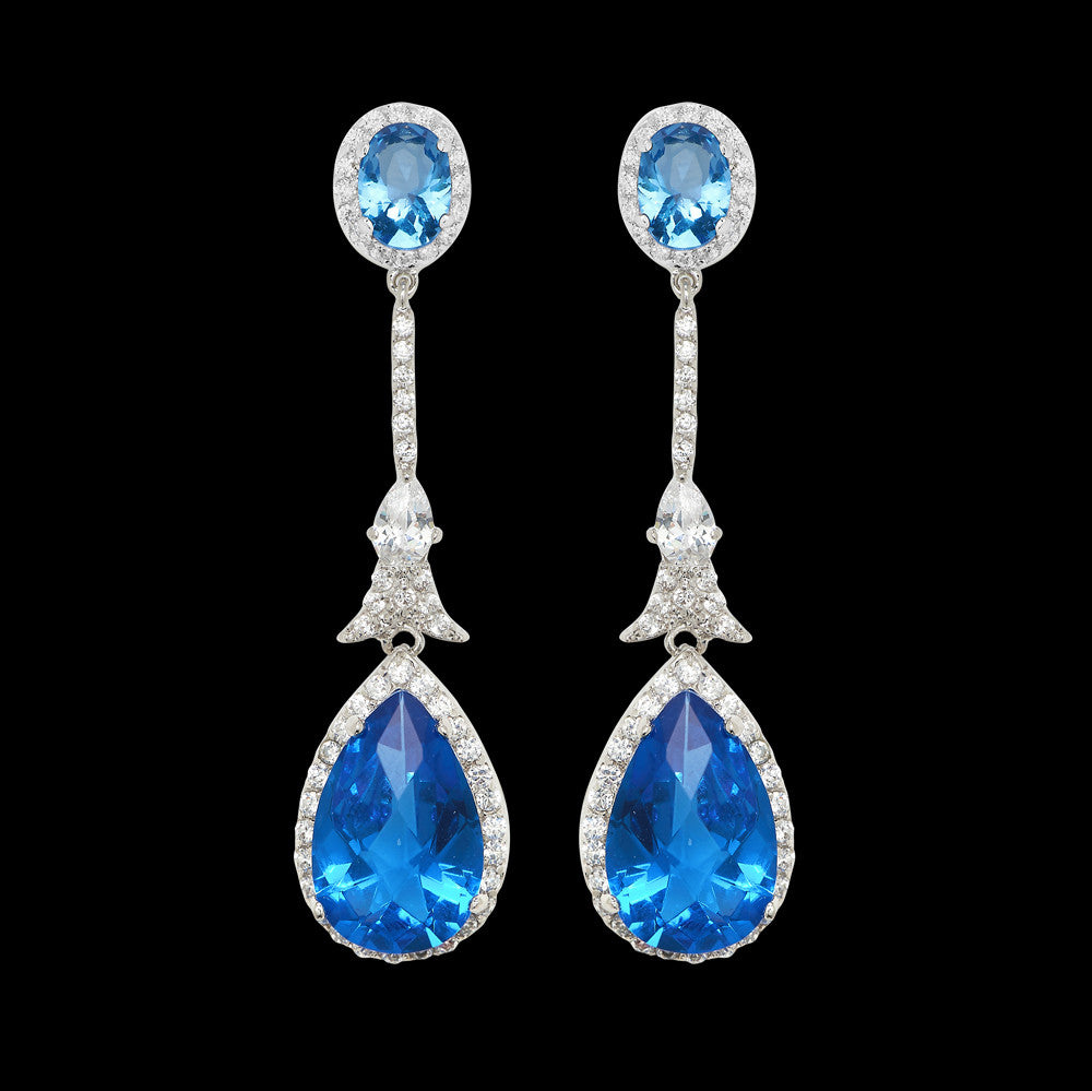 Elegant Bridal Earrings by Stephanie Browne - Alexandra Collection | Perfect for Weddings, Prom & Special Occasions