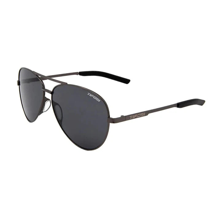 Tifosi Schwae Graphite Sunglasses - Polarized Sports Shades for Running, Cycling & Outdoor Activities - UV Protection & Lightweight Design