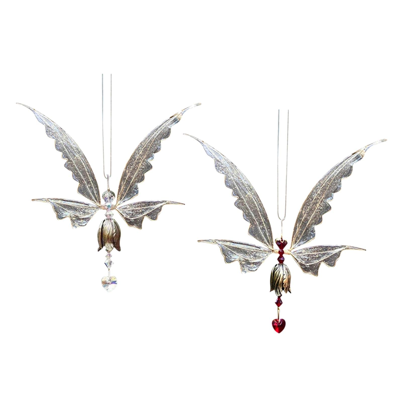 Baoblaze 2pcs Rainbow Crystal Pendants for Window Decor & Gifts