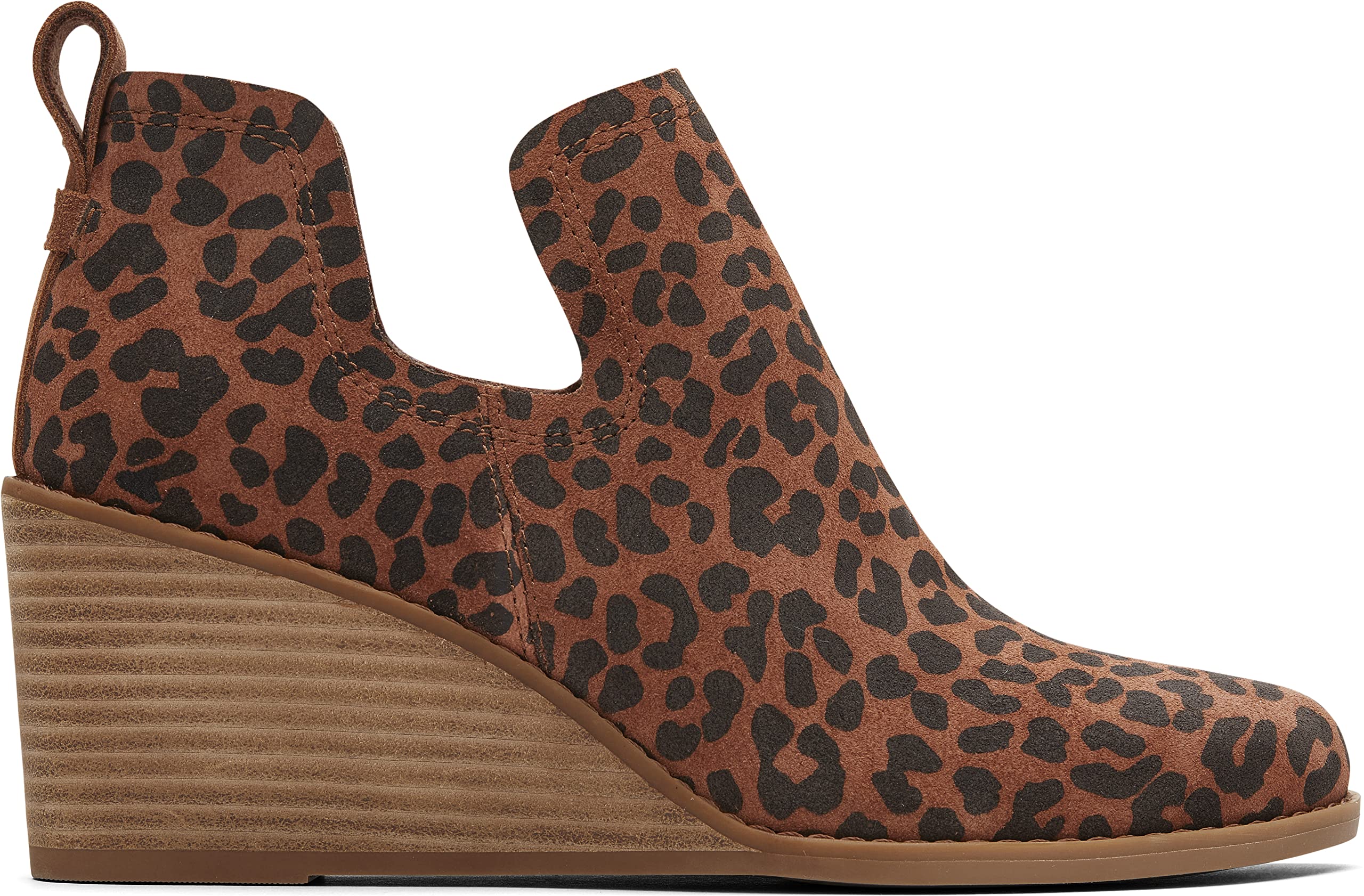 TOMS Women's Kallie Black Suede Ankle Boots - Comfortable Casual Shoes for Walking, Work & Everyday Wear