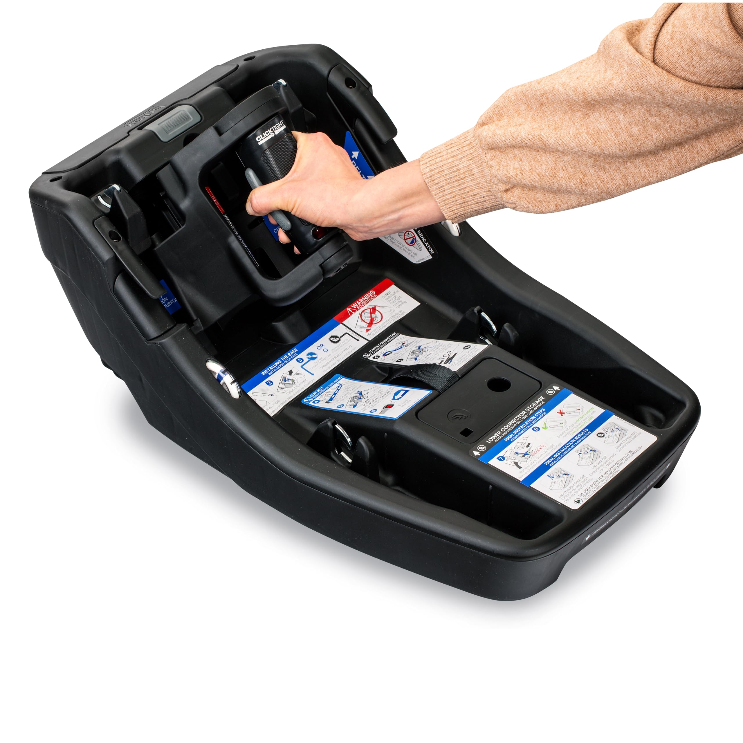 Britax Aspen™ Infant Car Seat Base - Safe & Easy Installation for Newborns & Babies | Perfect for Travel, Daily Commutes & Family Road Trips