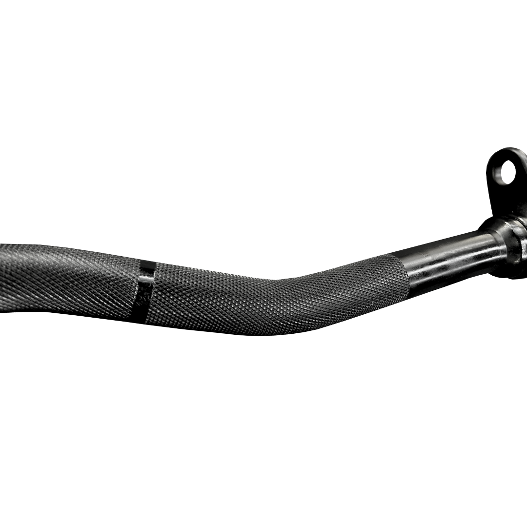 EZ Curl Bar 72cm - Olympic Weightlifting Barbell for Home Gym, Strength Training & Fitness Workouts - Perfect for Bicep Curls, Shoulder Press & Full-Body Exercises