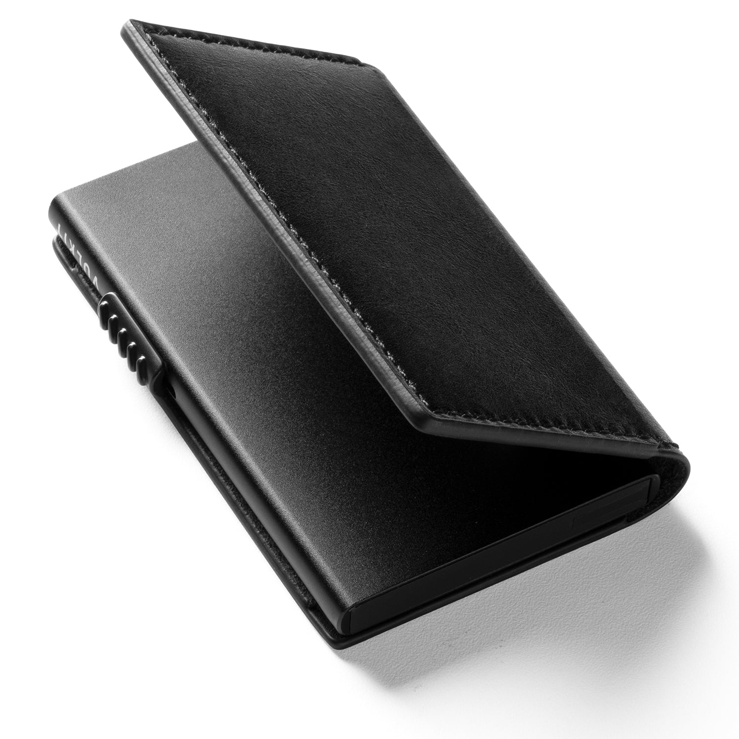 VC305 Side Slider Mechanism with Back Slot Wallet - Slim RFID Blocking Card Holder for Men & Women - Perfect for Travel, Business Cards, and Everyday Use