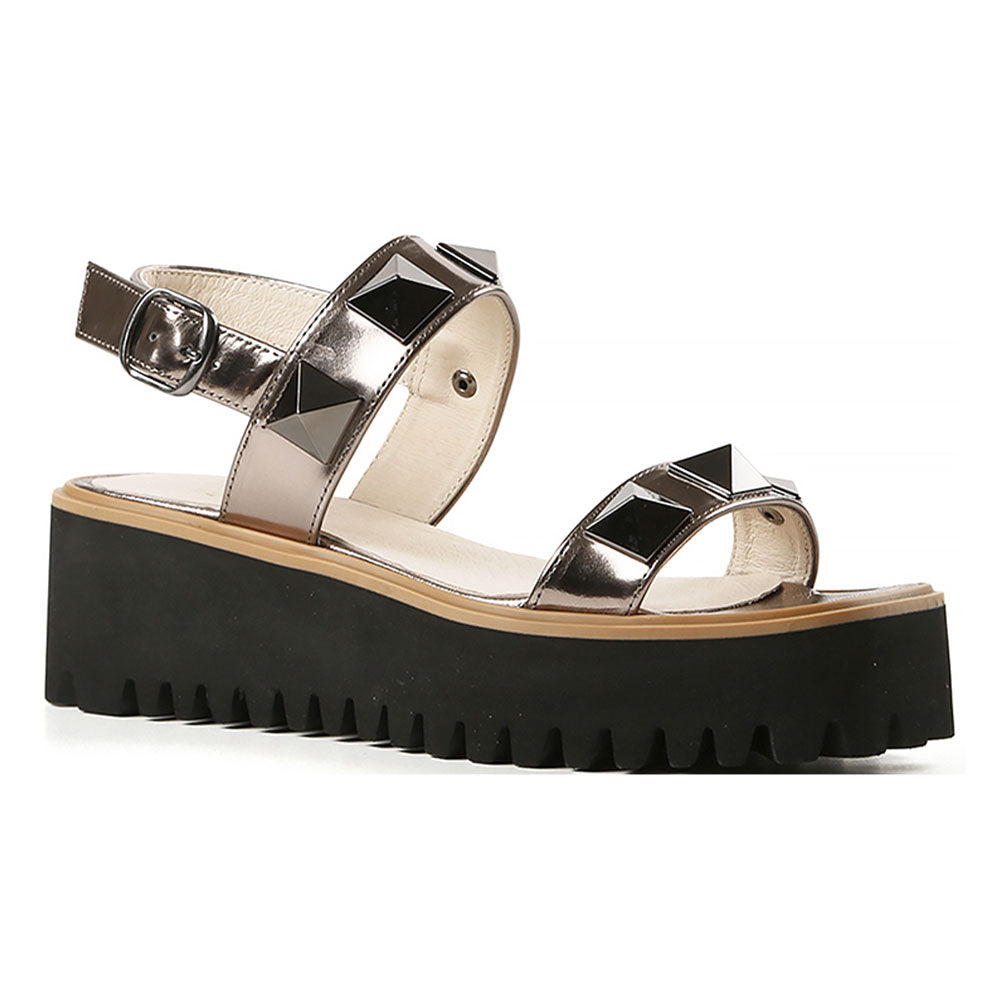 Trendy Pyramid Stud Platform Sandals for Women - Stylish Summer Casual & Party Shoes for Outfits