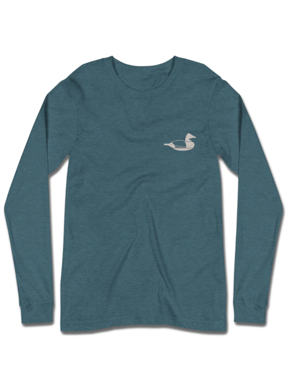 Dixie Decoys Heritage Hunting Long Sleeve T-Shirt - Camo Outdoor Apparel for Deer Hunting & Wildlife Photography