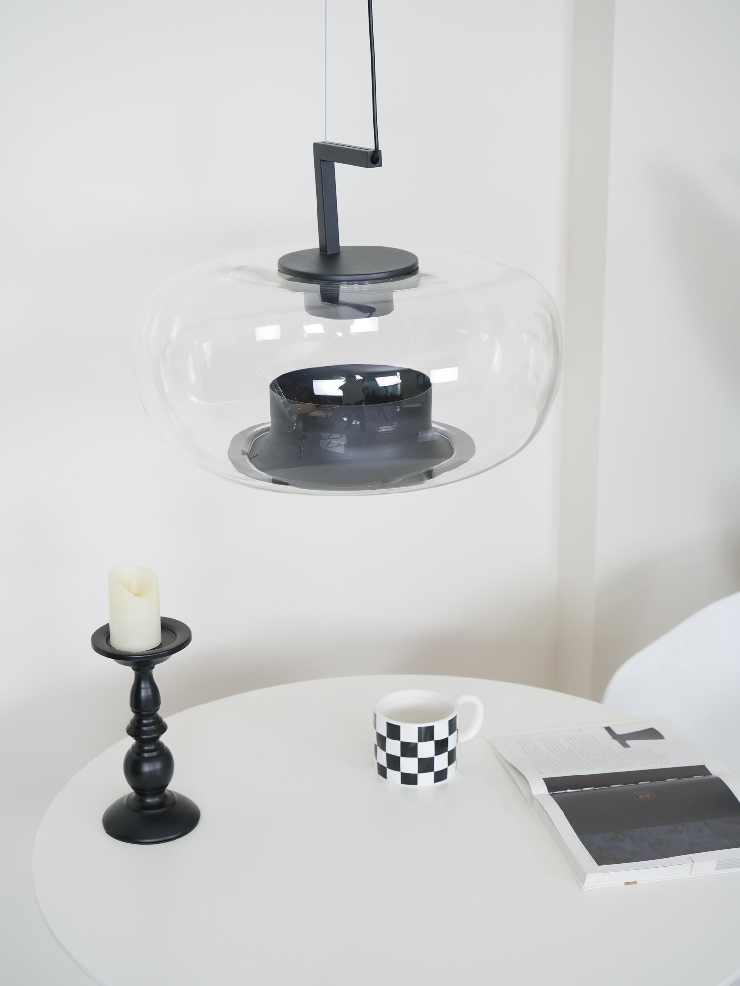 Modern Double Pendant Lamp - Adjustable Hanging Light Fixture for Kitchen Island, Dining Room, and Living Room Decor