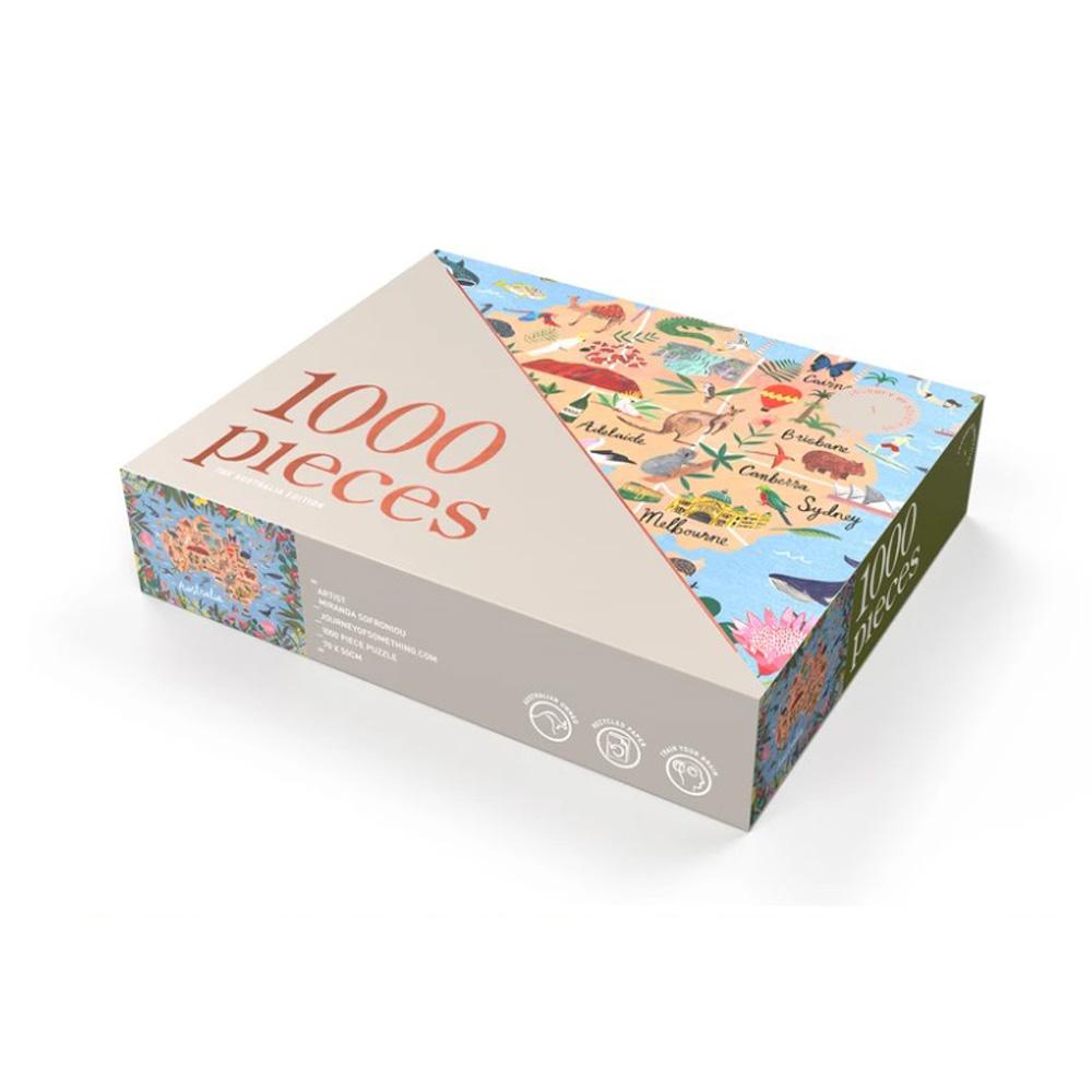 1000 Piece Jigsaw Puzzle of Australia - Scenic Landscape for Adults & Kids - Perfect for Family Game Night & Educational Fun