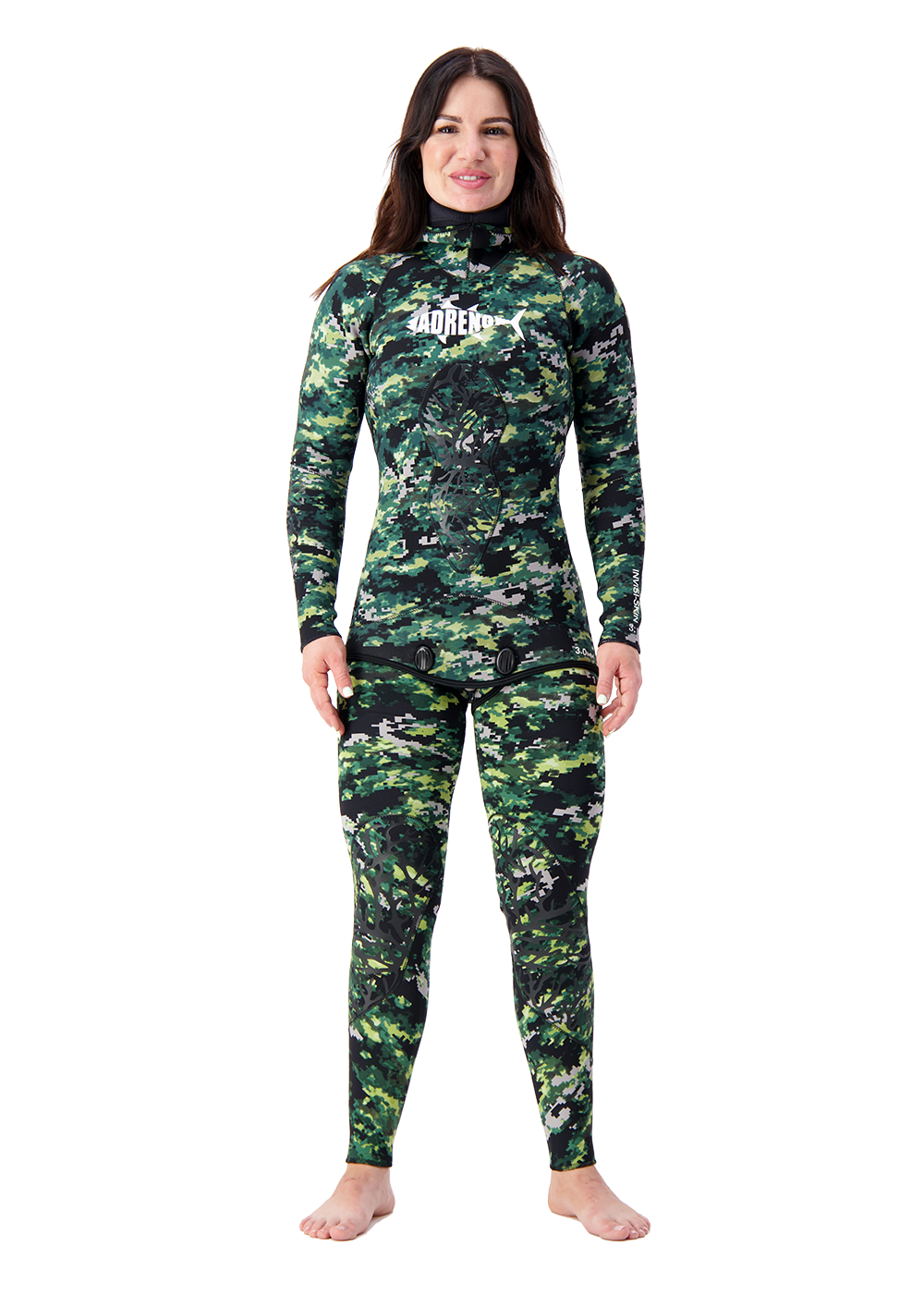 Adreno Invisi Skin 3mm Neoprene Wetsuit, Gloves & Socks Combo Set - Perfect for Scuba Diving, Snorkeling and Water Sports